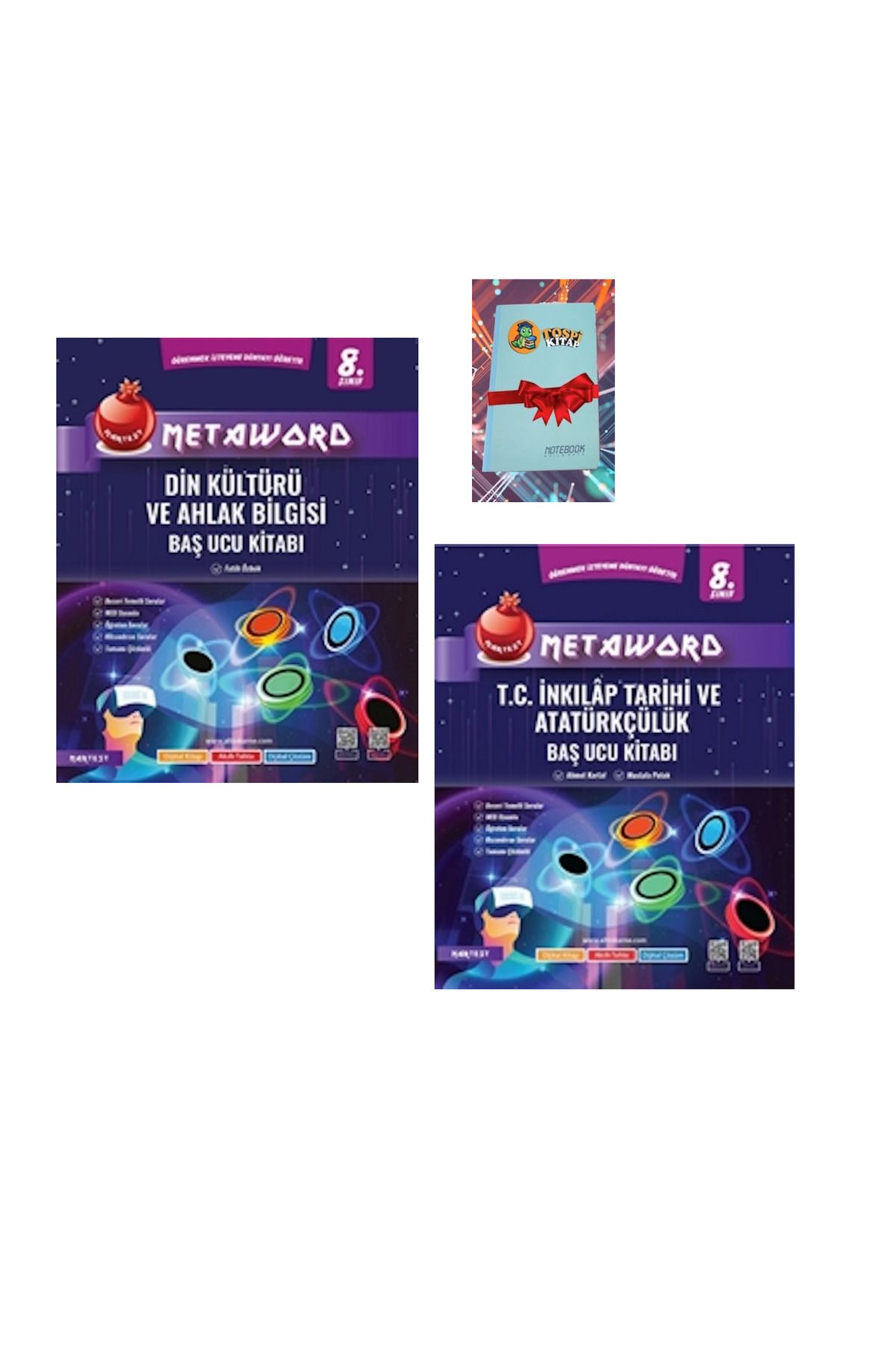 Nartest Yayınları 8. Sınıf Metaword DİN KÜLTÜRÜ + İNKILAP TARİHİ ( NOT DEFTERİ HEDİYE)