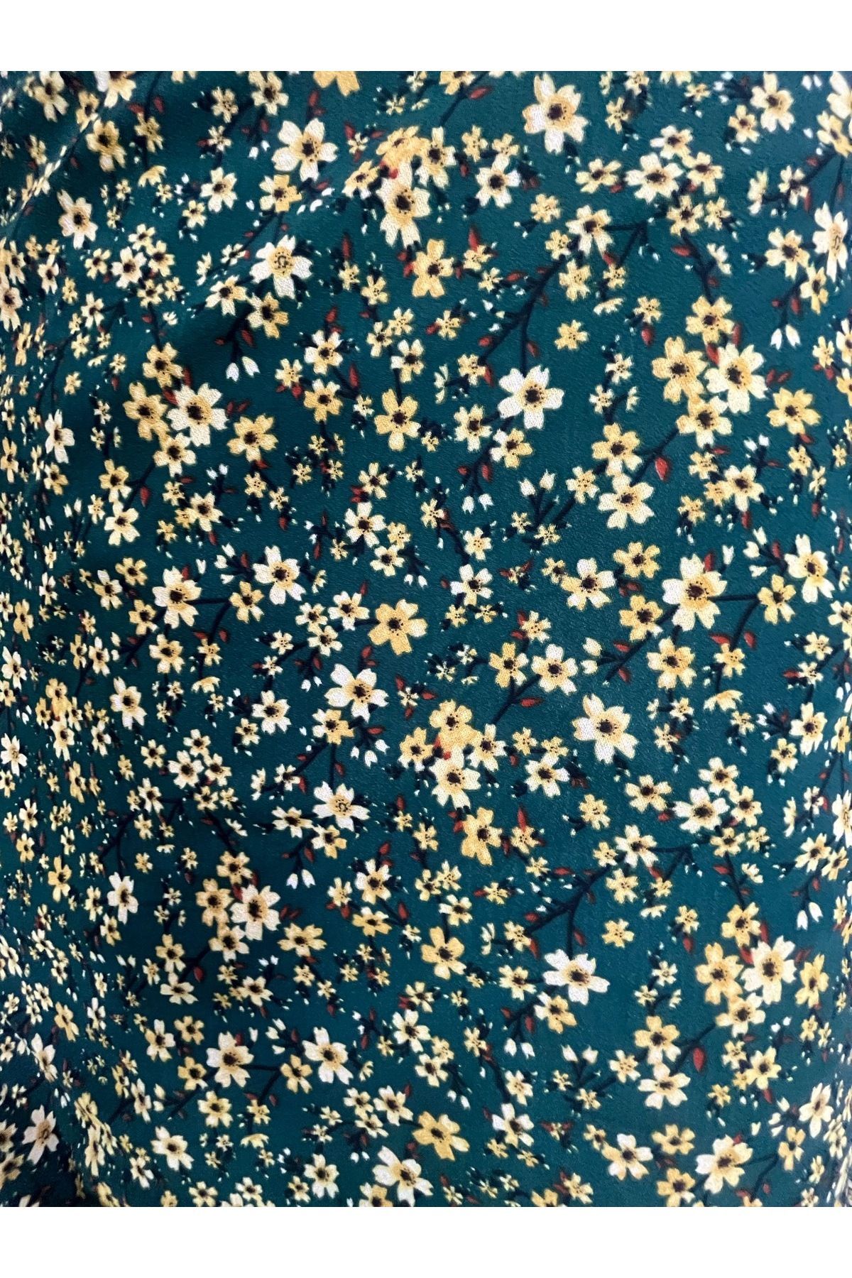 Marka Polyester dökümlü krep