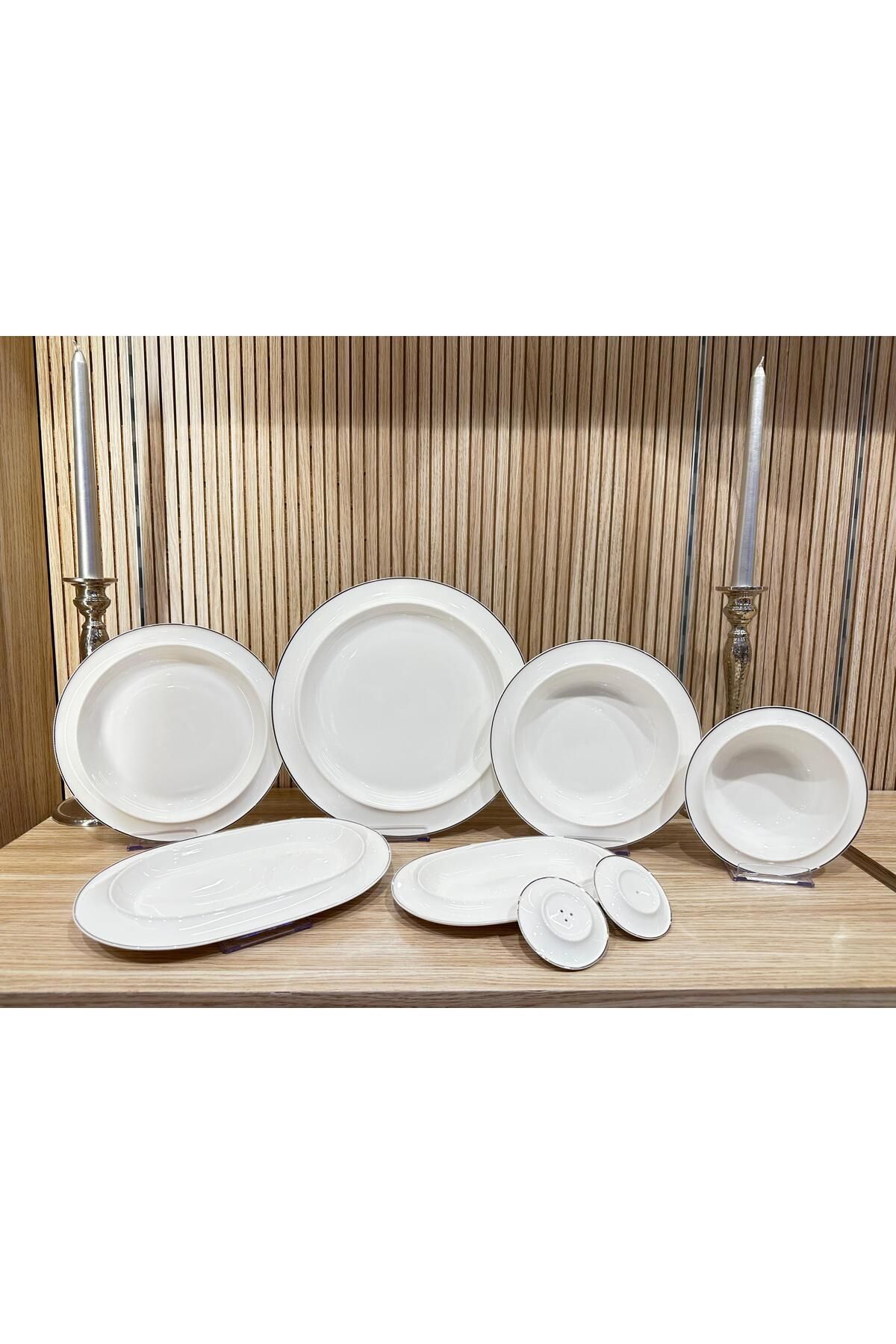 Twinkle Rise 28 Parça Bone Porselen Yemek Takımı - PLT01