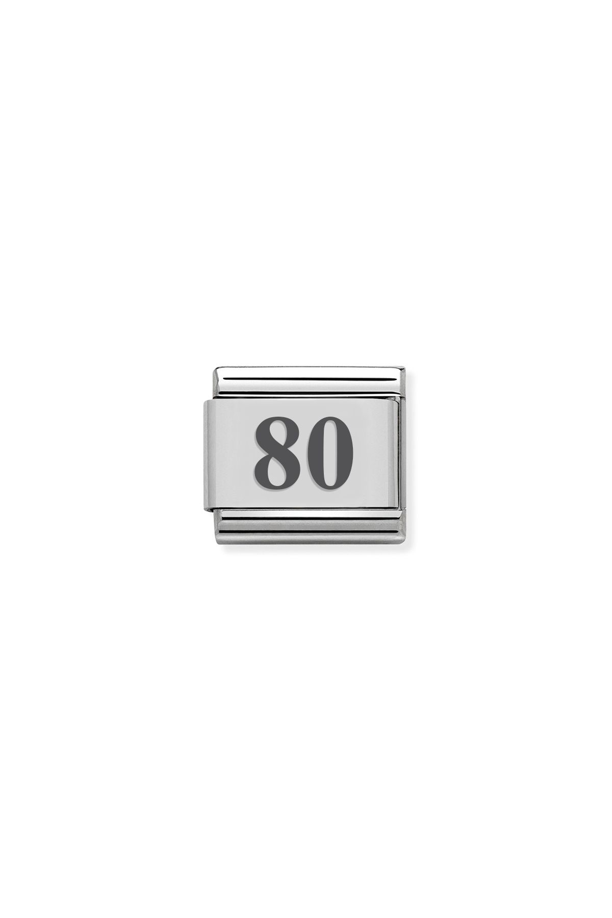 Sortie Aksesuar 80 Osmaniye Plaka Şehir Yazılı Paslanmaz Çelik İtalyan Charm Bileklik Kişiselleştirme Eki Link