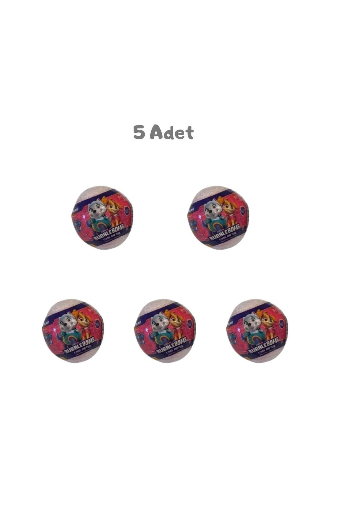 KANDİZ Paw Patrol Bath Bomb Mix 70g - 5 Adet