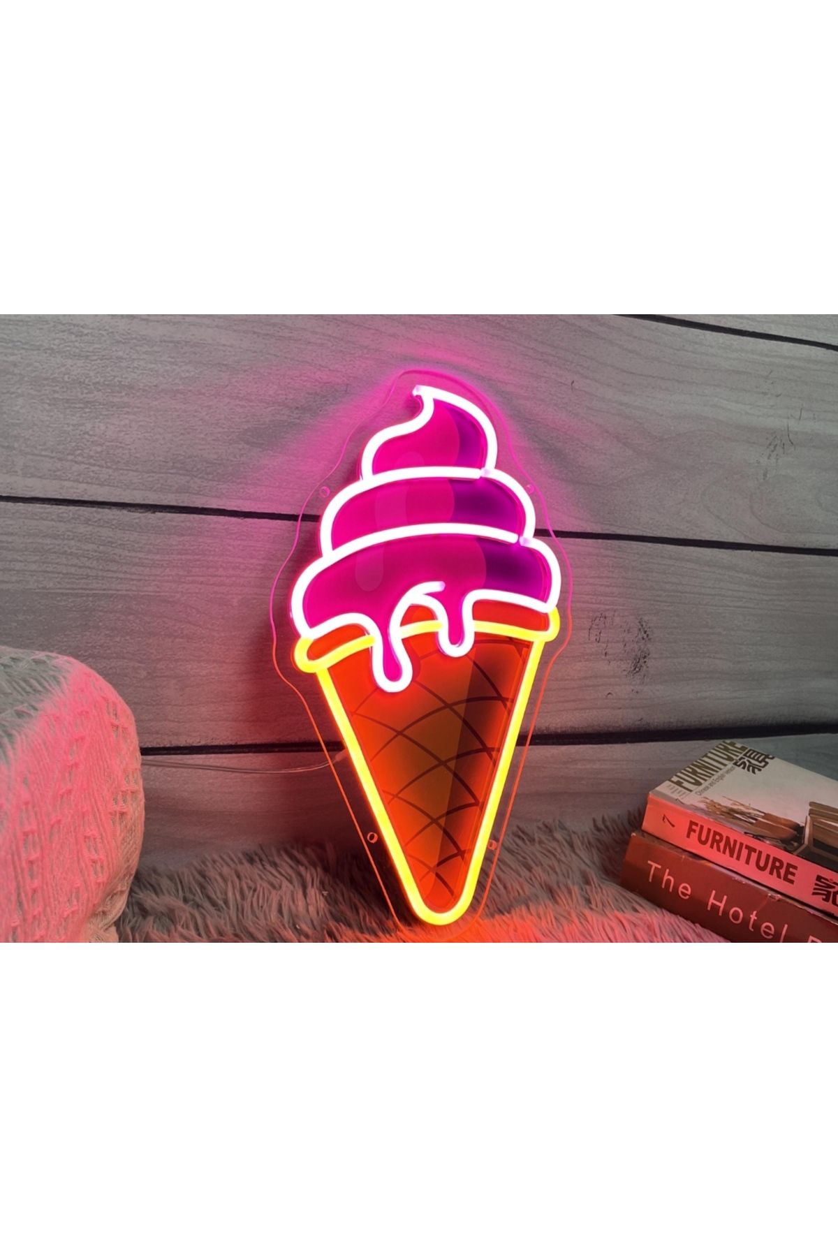 KAMER NEON LED IŞIKLI DONDURMA