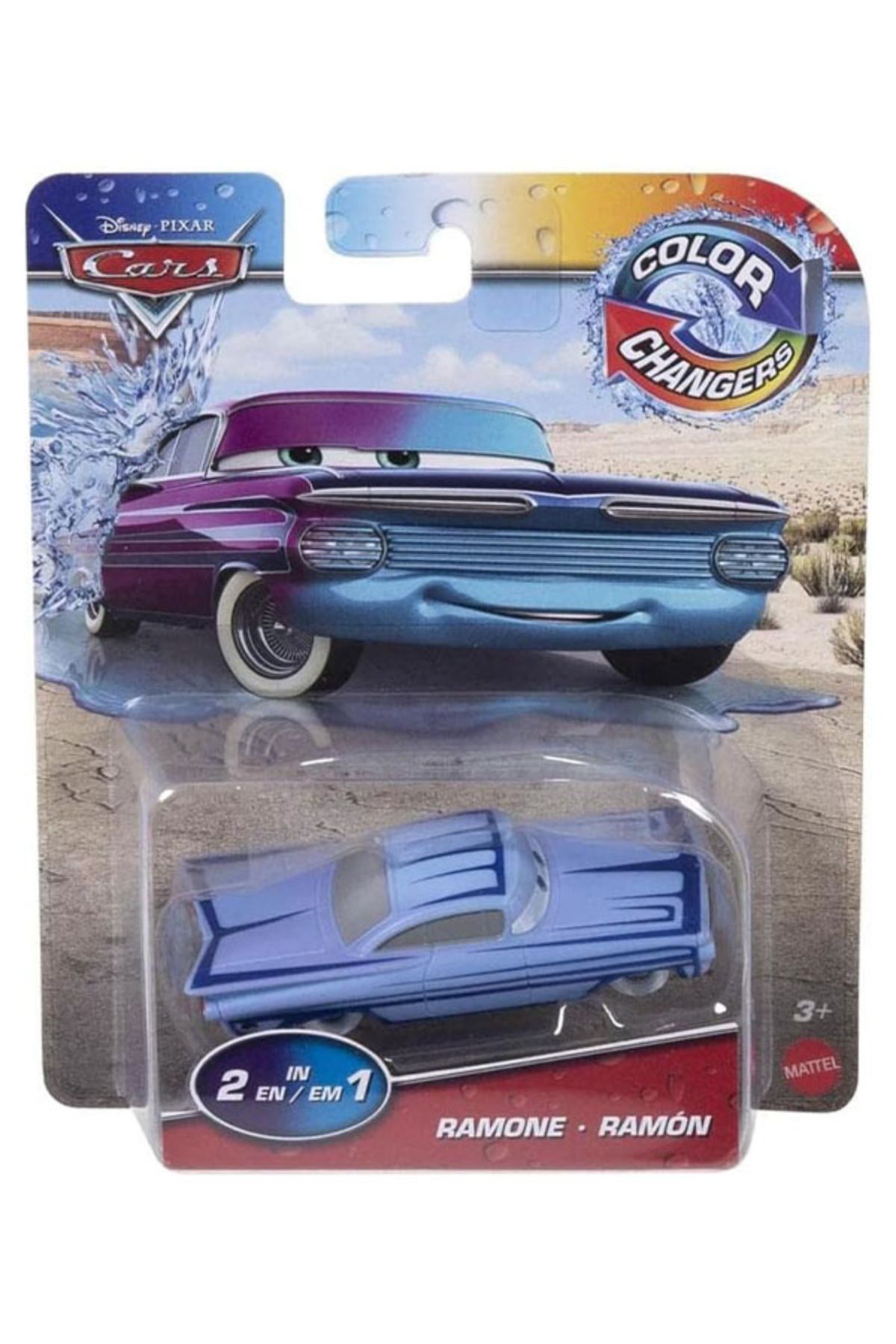 CARS Disney Pixar Cars Color Changers Ramone (1/55) Renk Değiştiren Araçlar