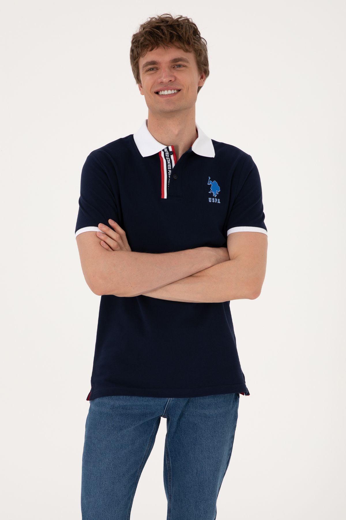 U.S. Polo Assn. Erkek Lacivert Tişört 50299761-VR033