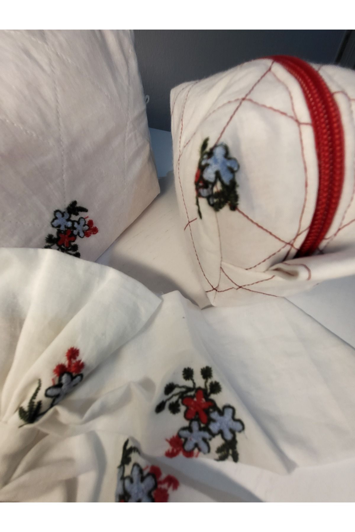 Butik El yapımı çanta ve toka seti
