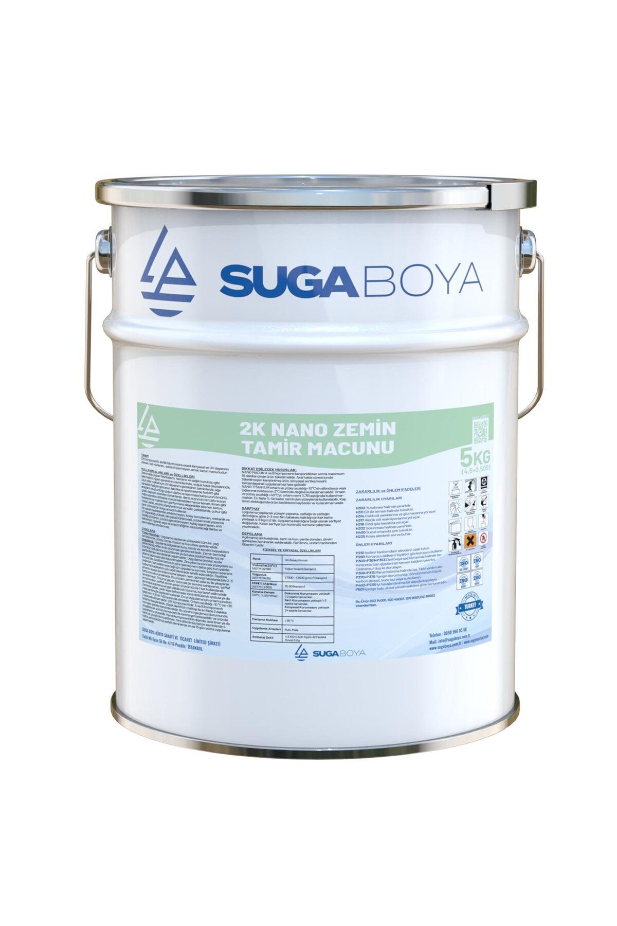 SUGA 2K NANO ZEMİN TAMİR NACUNU 5 KG