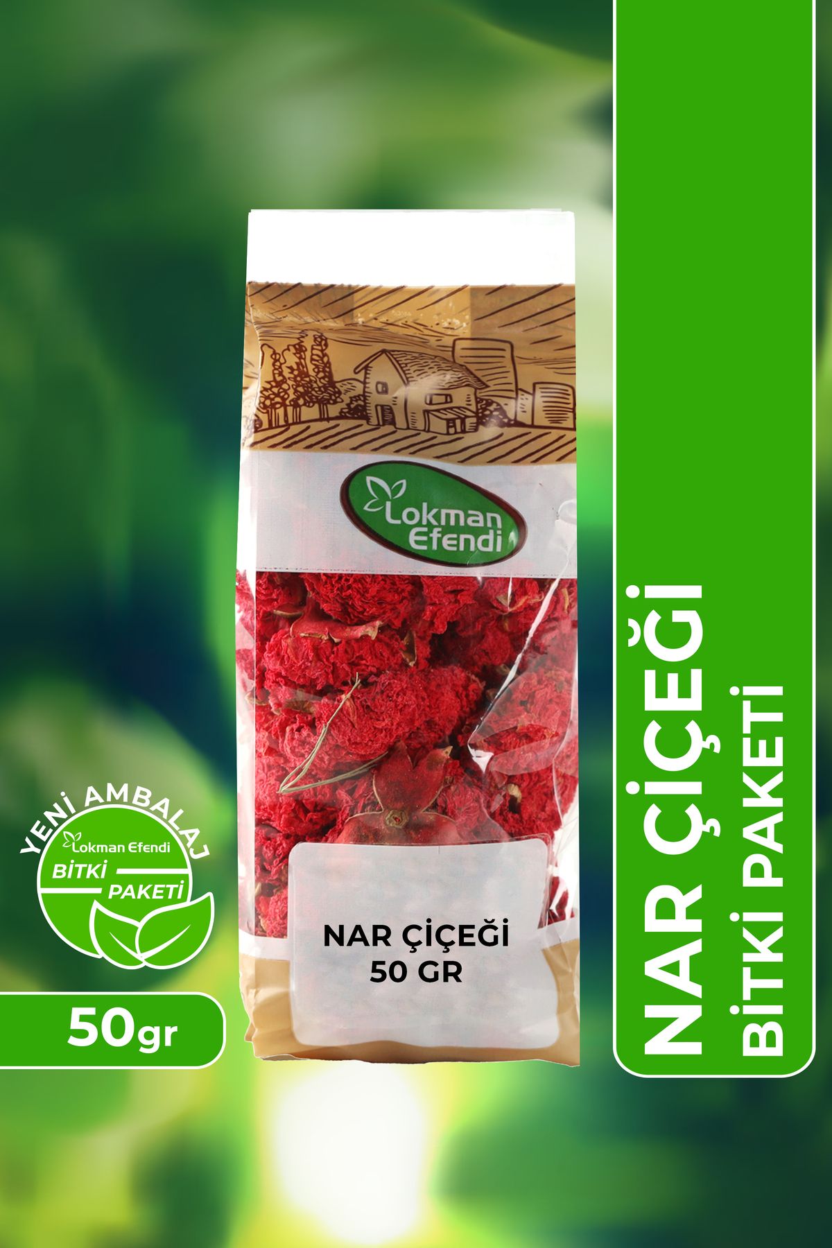 Lokman Efendi Nar Çiçeği 50 gr