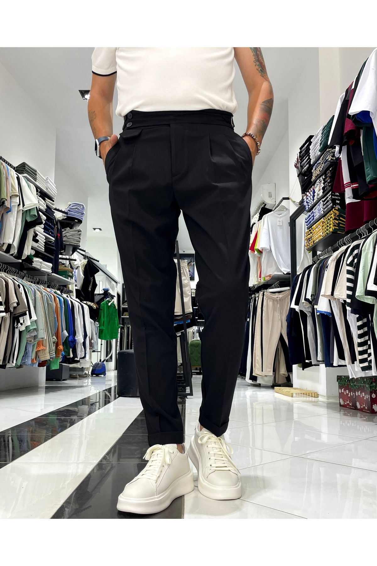 Higo Man Erkek Old Money İtalyan Kesim Pantolon