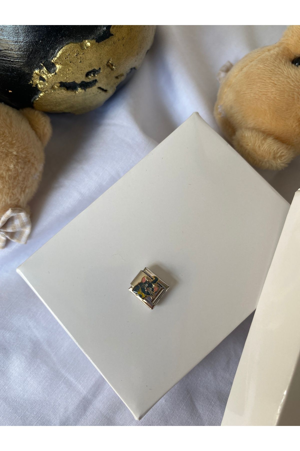 Miravera Jewellery Çelik İtalyan Bileklik Charmı