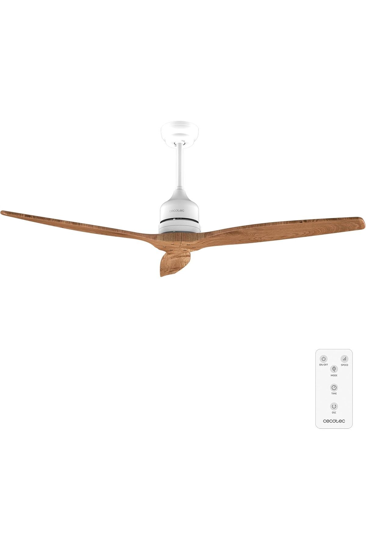 CECOTEC Aero 5270 Darkwood Tavan Vantilatörü 132 cm, DC Motor, 6 Hızlı, Kumandalı