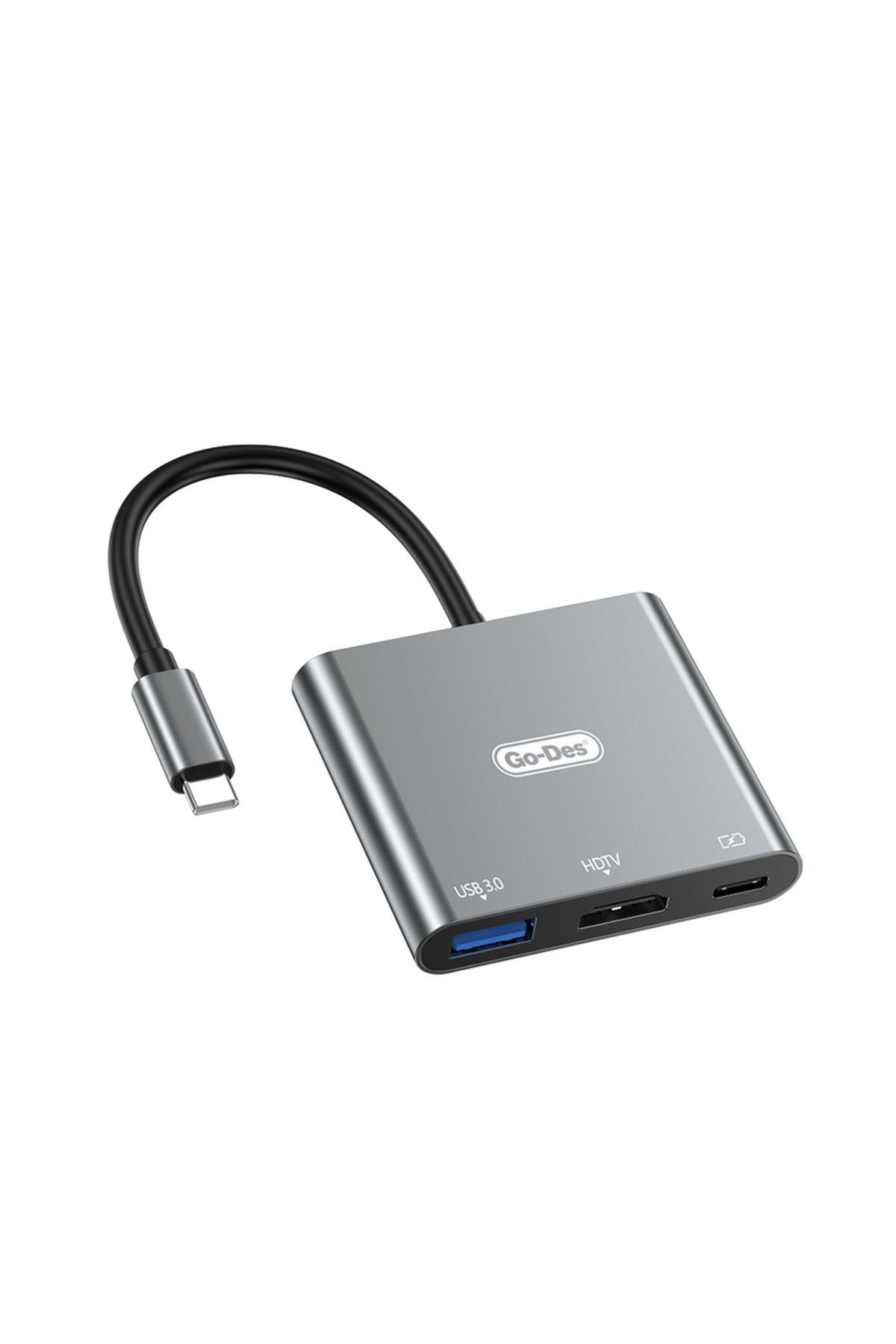 Go-Des Go Des GD-8287 Type-C to HDTV 3 in 1 Dönüştürücü Adaptör
