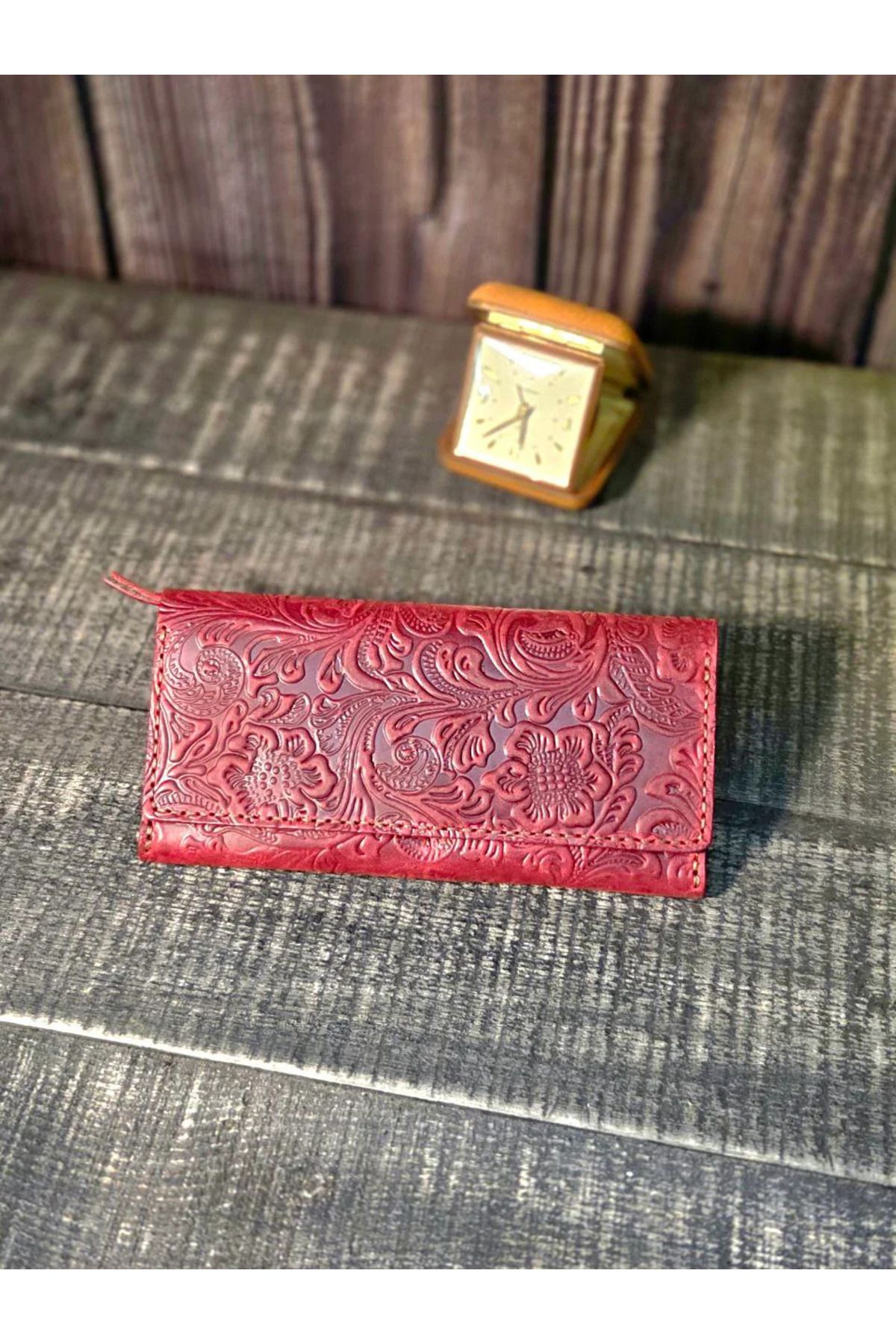Wild West Crafted MSTNG Large Uzun Kadın Cüzdan