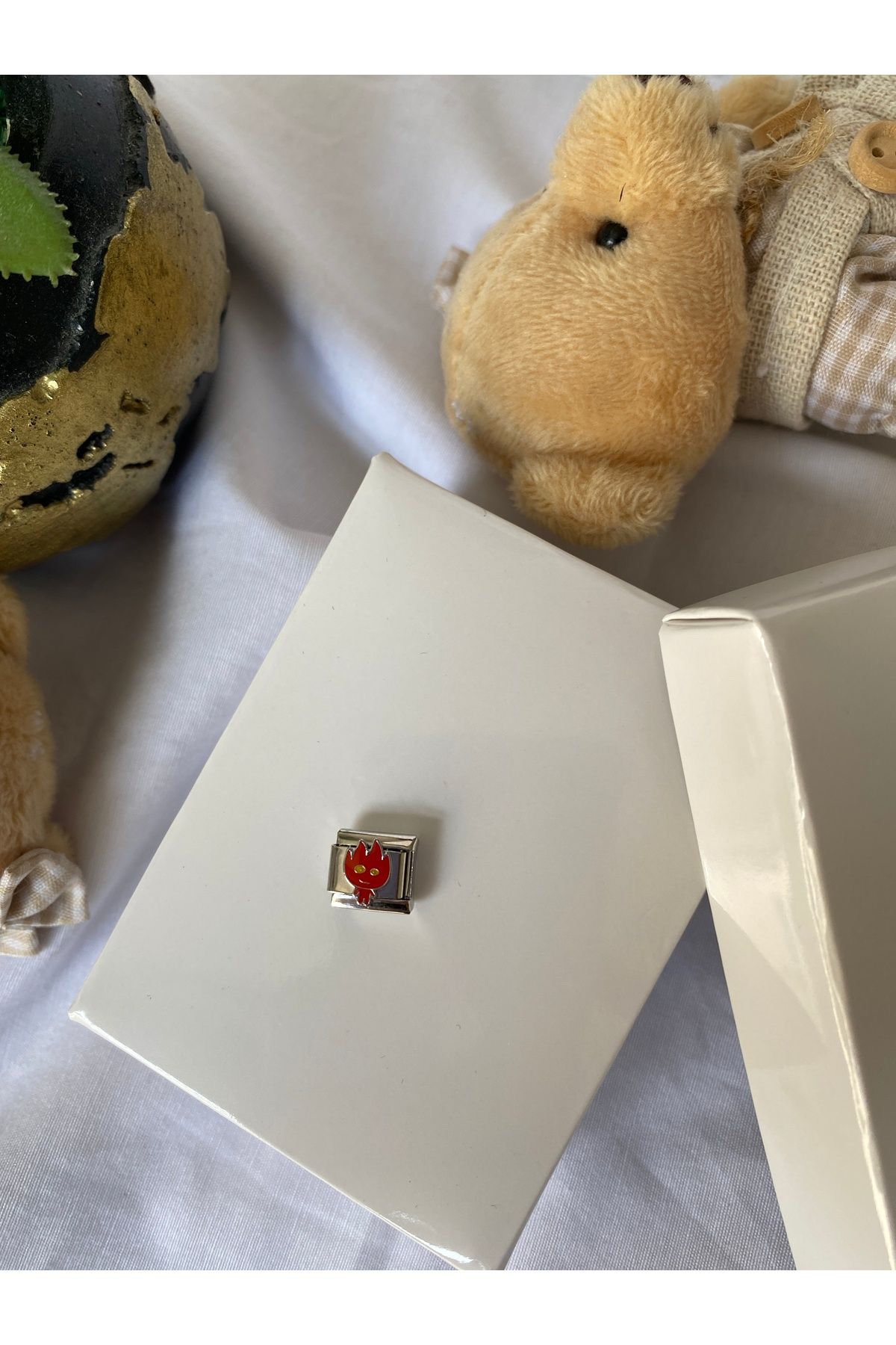 Miravera Jewellery Çelik İtalyan Bileklik Charmı