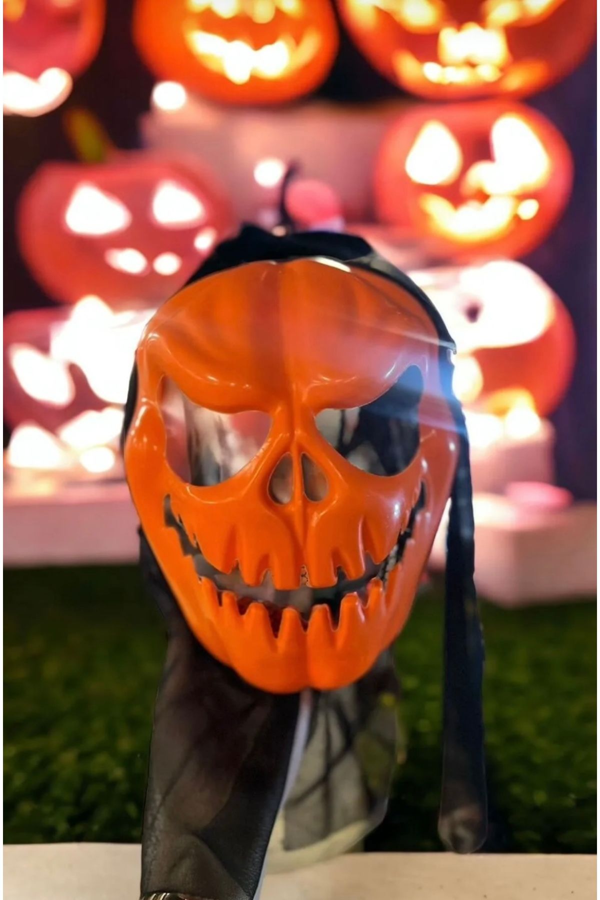 Store Cadılar Bayramı Halloween Balkabağı Maske