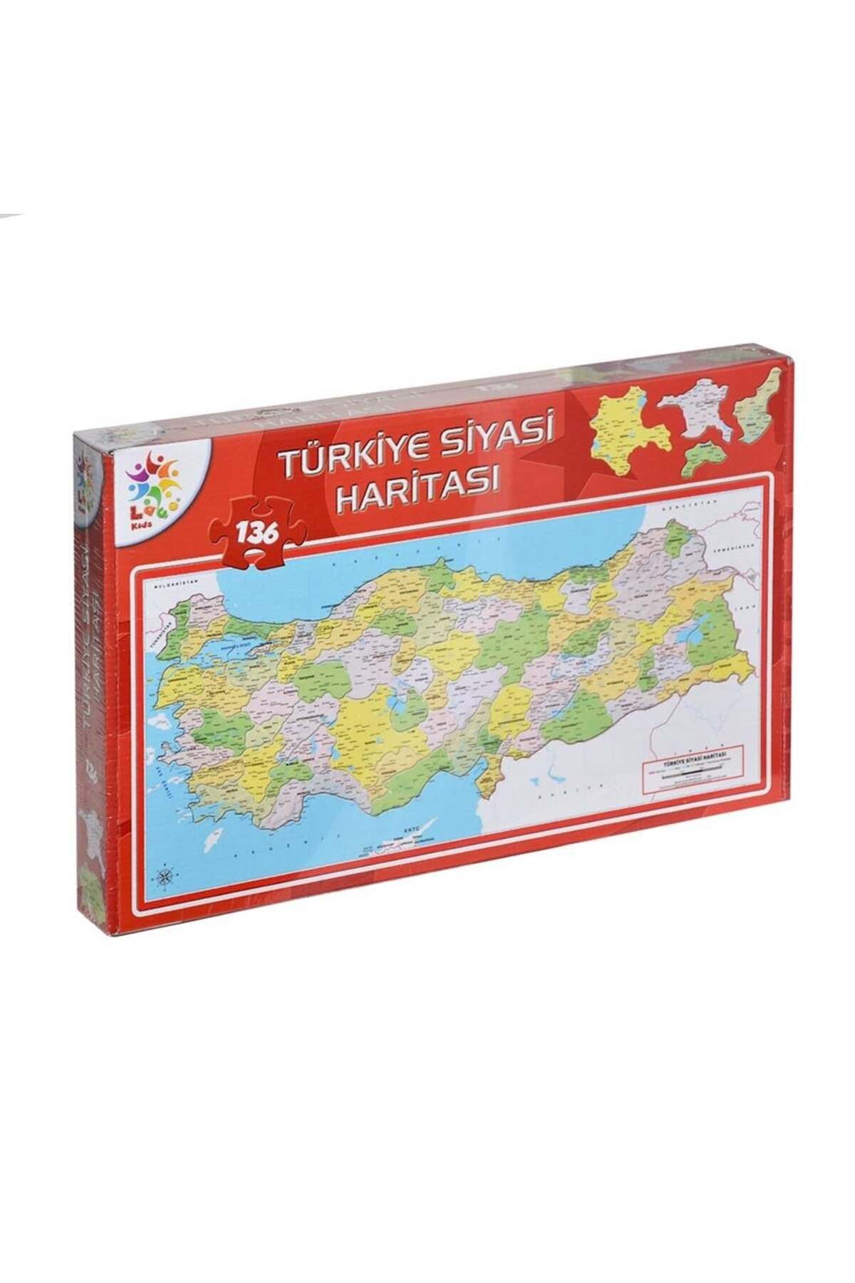 sinerjim Türkiye Siyasi Haritası Puzzle