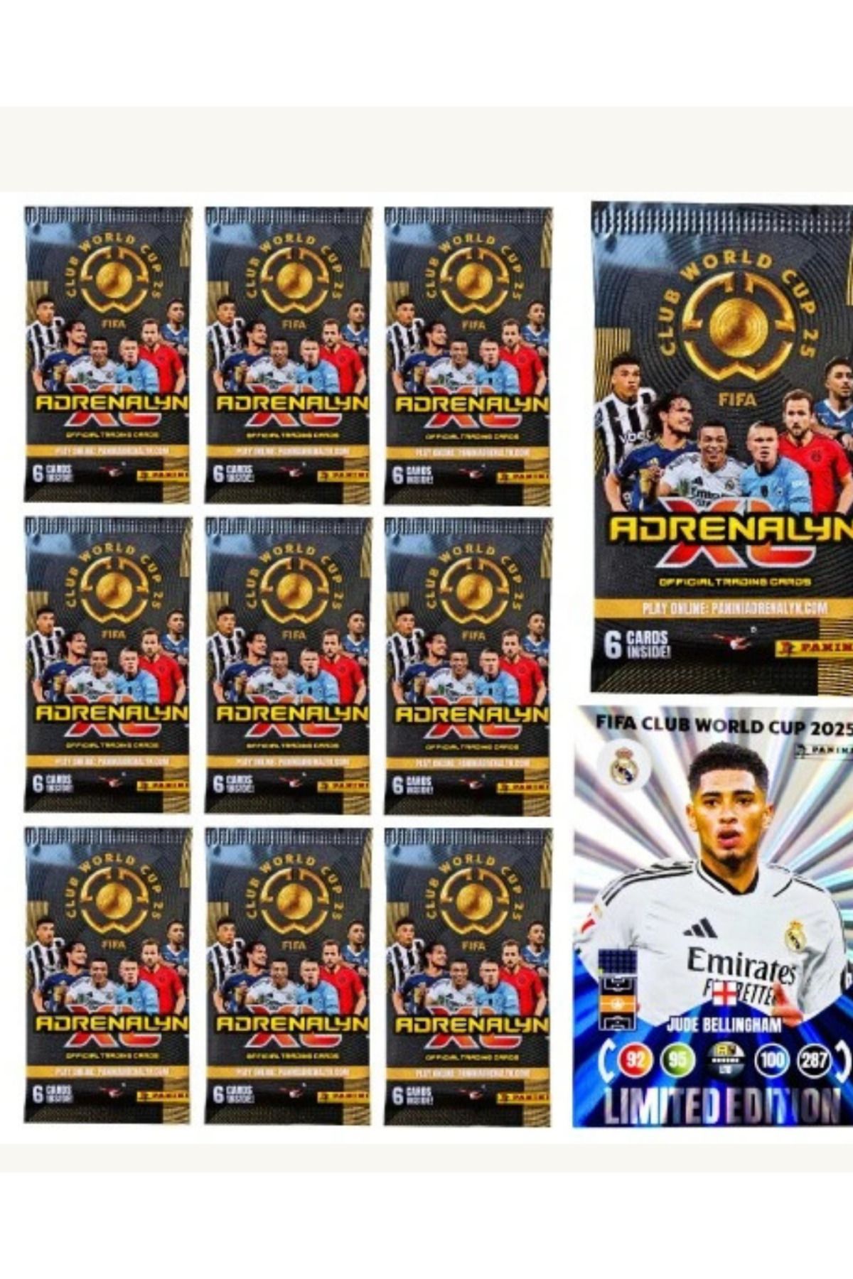 Panini Fifa Club World Cup 2025™ Official Adrenalyn XL™ 10 Paket (60 Kart)