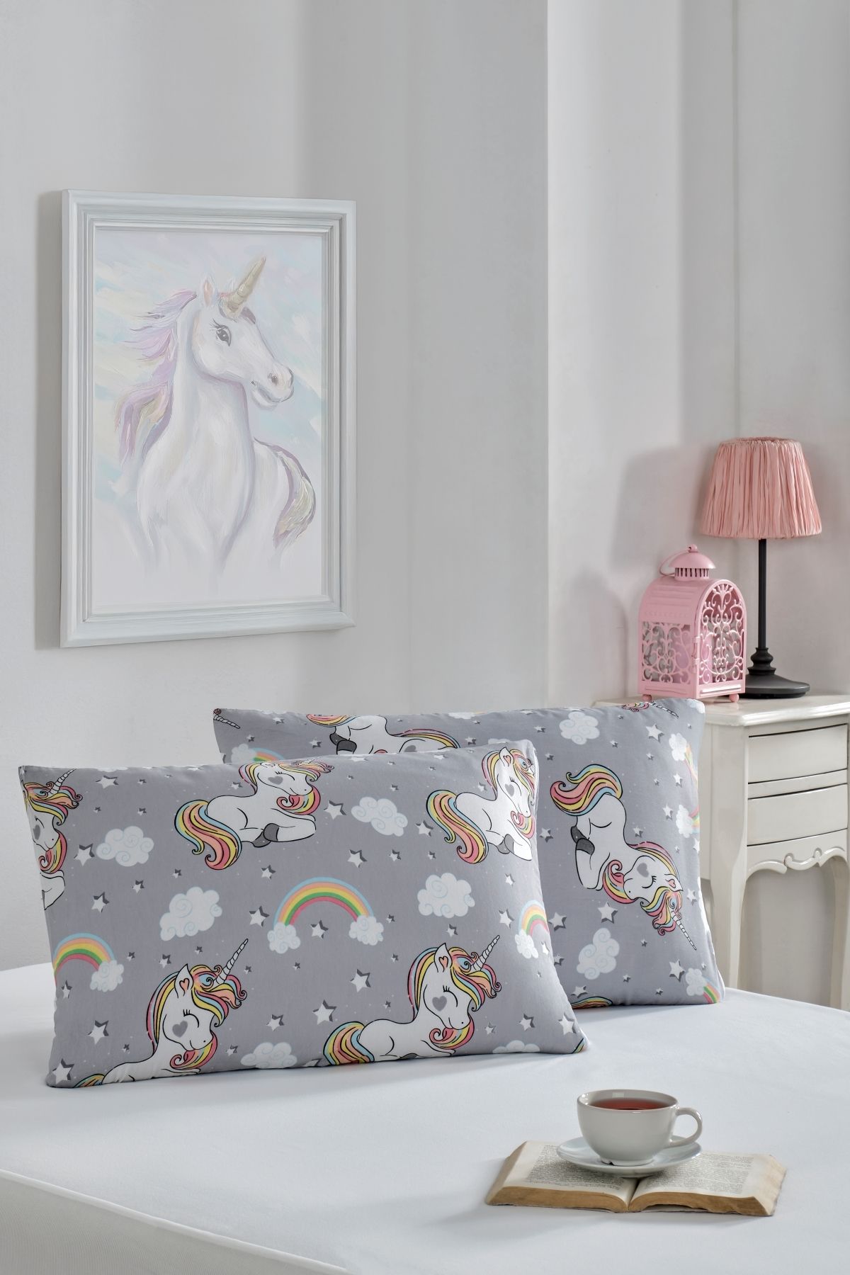 MARLA HOME 2'li Yastık Kılıfı | Prenses Serisi | Fermuarlı | Pamuklu | 50x70 cm