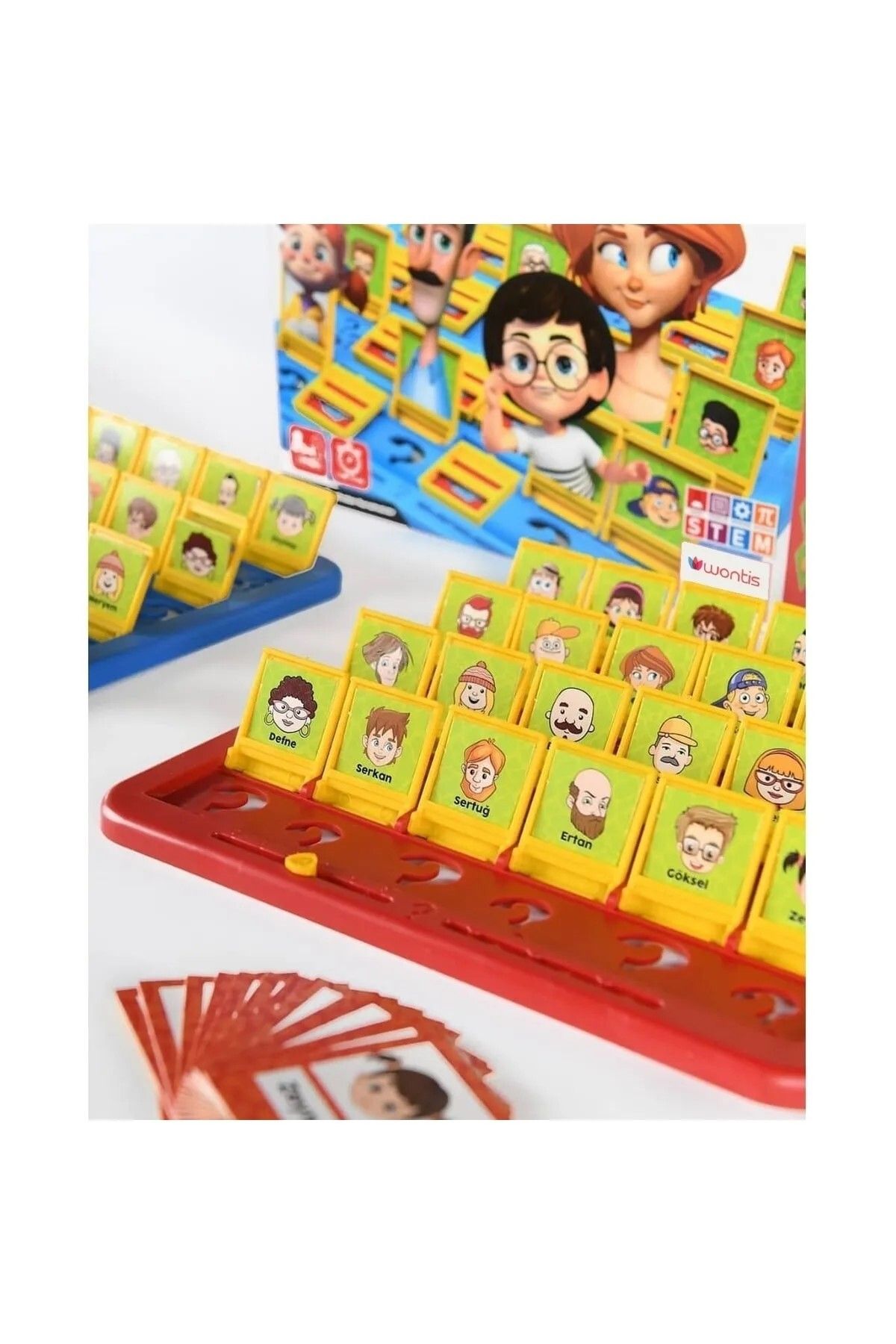 EDKZEKA Ben Kimim Tahmin Etme Oyunu Guess Me Bil Bakalım Eğitici Geliştirici Kutu Oyunu