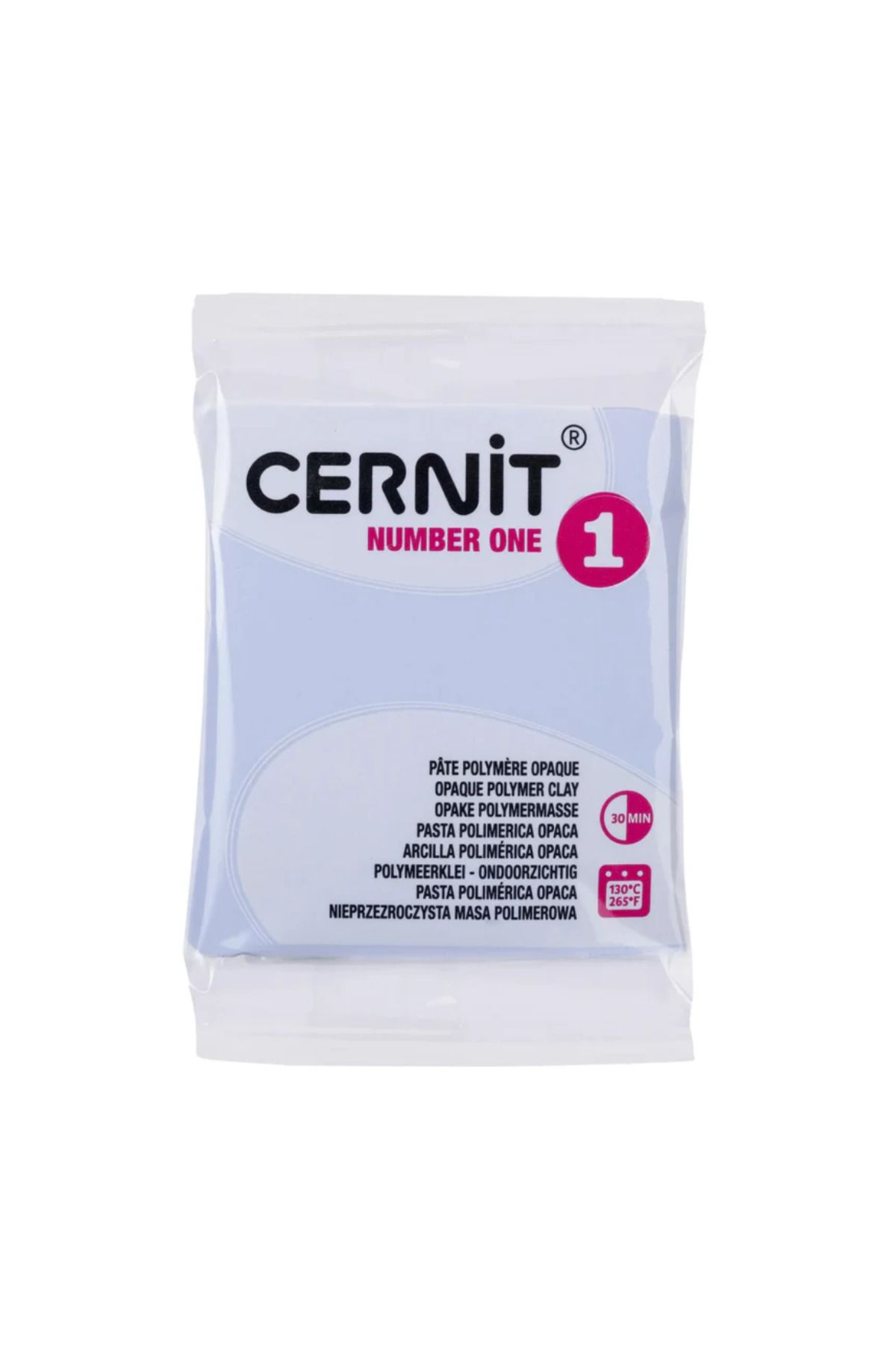Ümraniye Hobi Sanat Cernit Number One Polimer Kil 56gr Pastel Blue 259