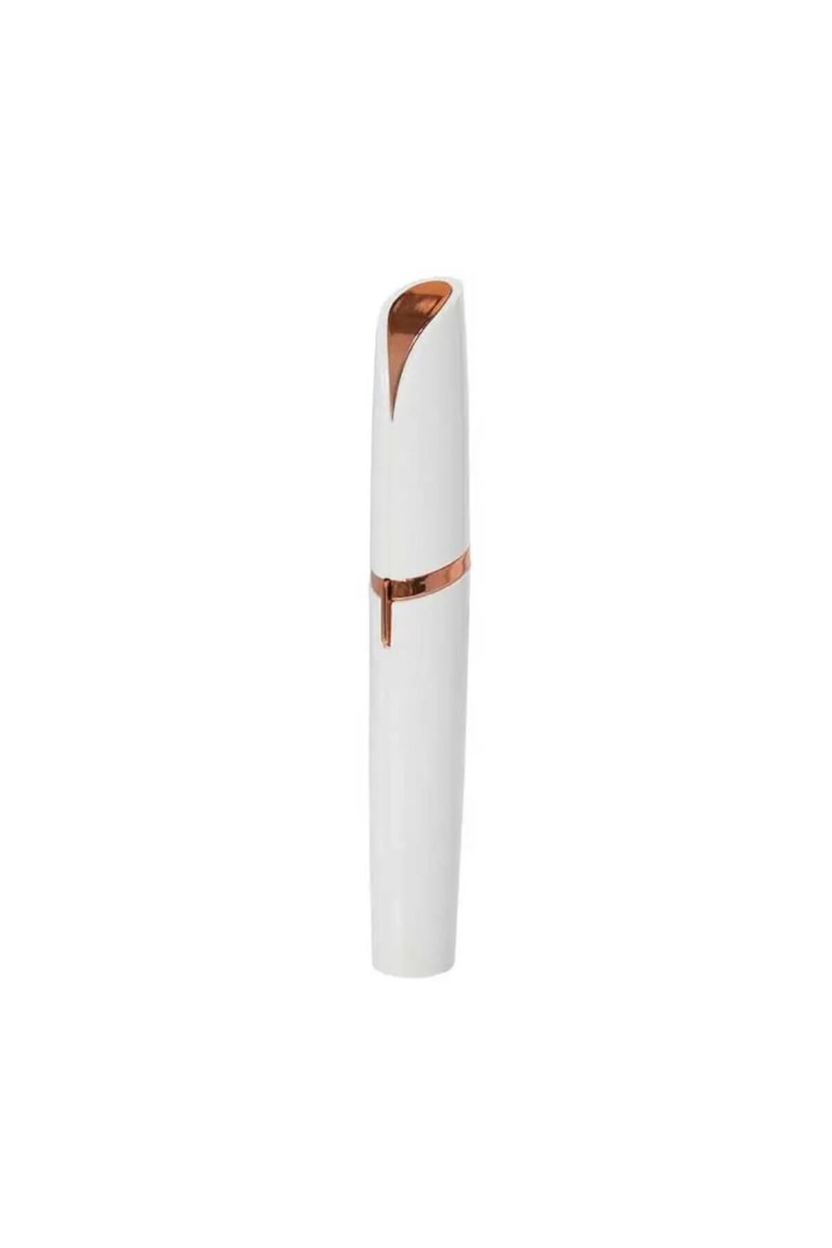 HOZRO-Hozro Mini Epilator, for Eyebrows, With LED Light, Compact and Elegant Design, White 2