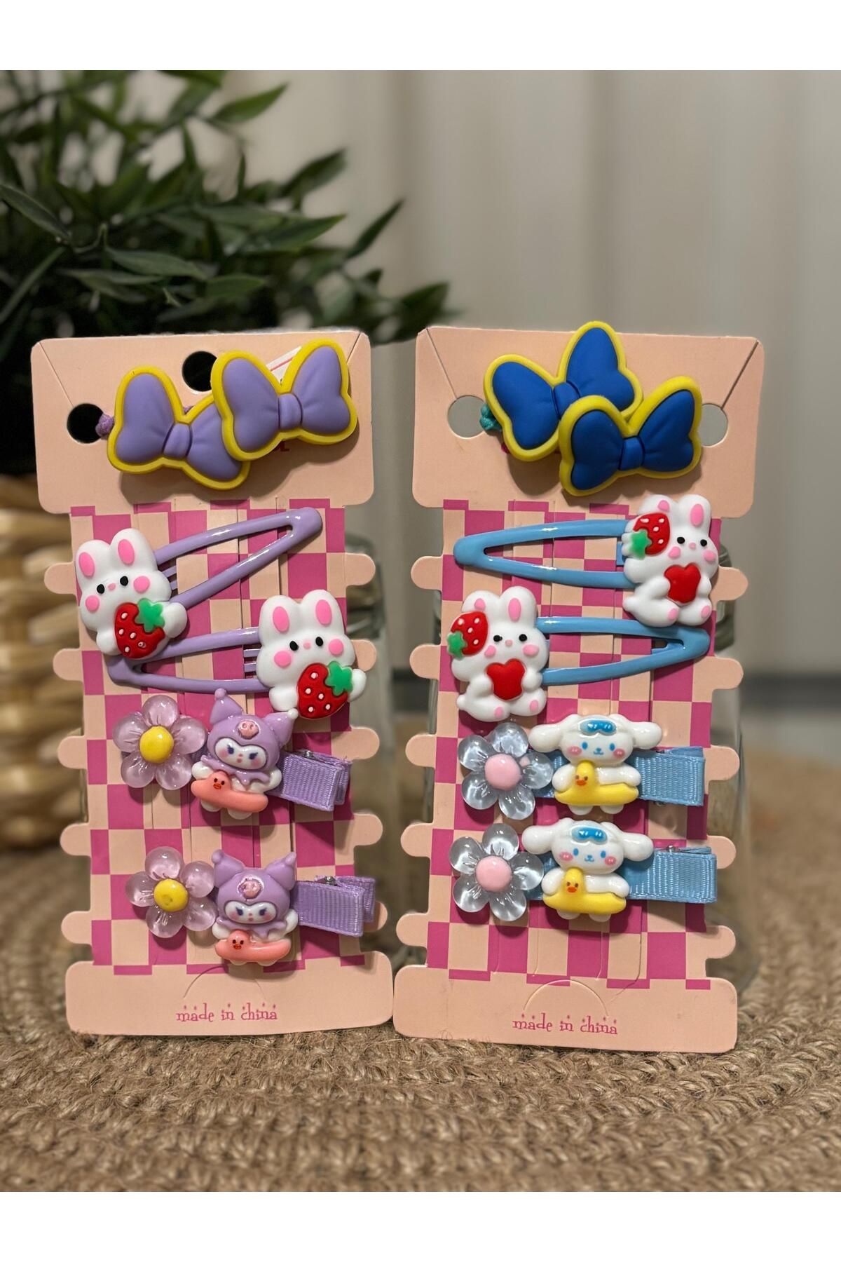 Nisankids Kuromi 12 li toka set hediyelik toka seti
