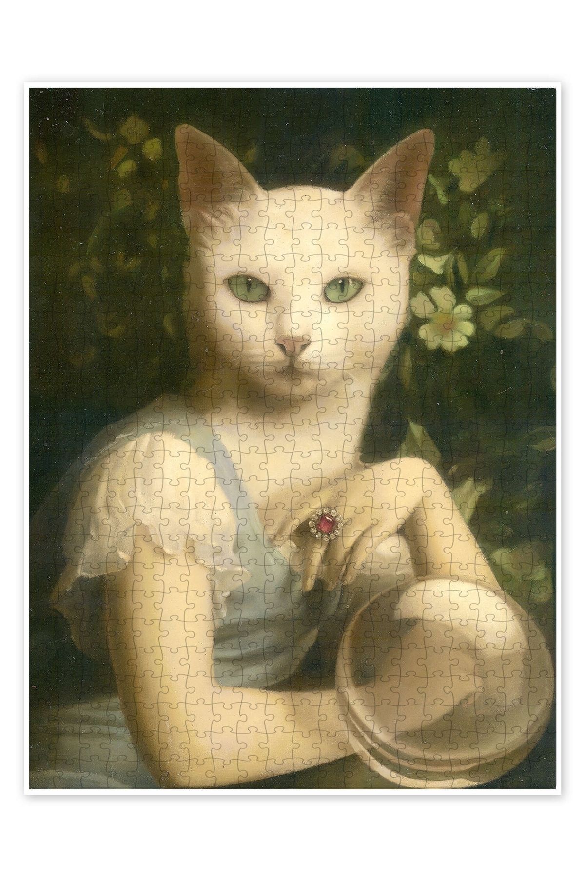 Jeronkarji Söylenemez servet 500 Parça Puzzle Yapboz Kedi Köpek Temalı Doğa ve Orman Hayvanları