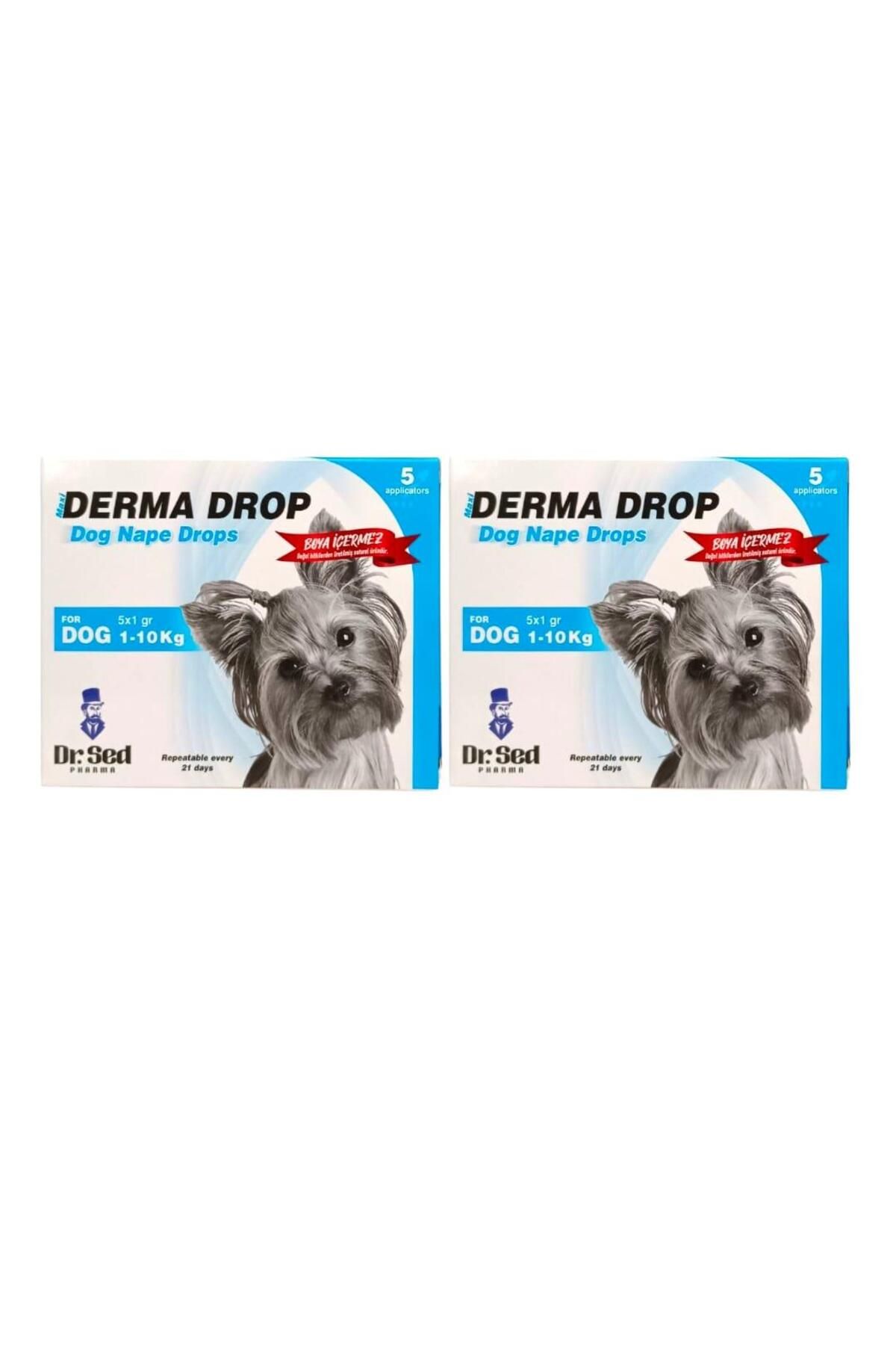 Dr.Sed 1–10 kg Köpekler İçin Bitkisel Bakım Damlaları – 5 x 1 ml Şase 2 Kutu