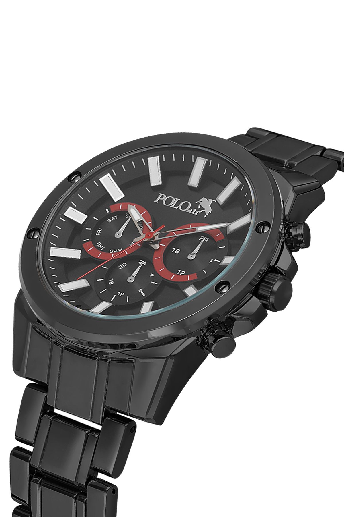 Polo Air Spor Kasa Erkek Kol Saati Siyah Renk PL-0992E1x