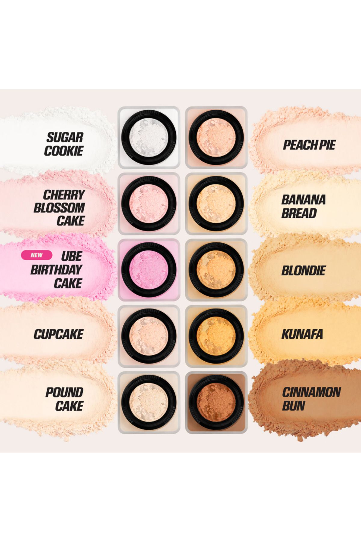 Huda Beauty-Easy Bake Loose - Fixing Powder a Light Radiance for the Skin Long Lasting Permanence (20 g) 5
