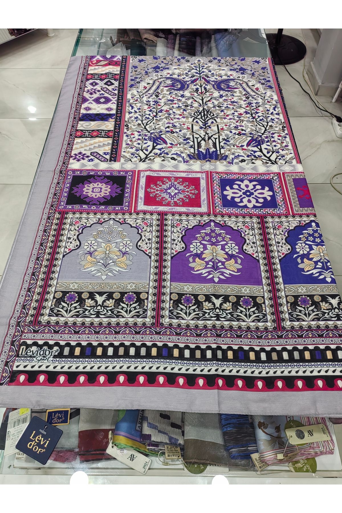 Levidor Sport Etnik Desen Şal