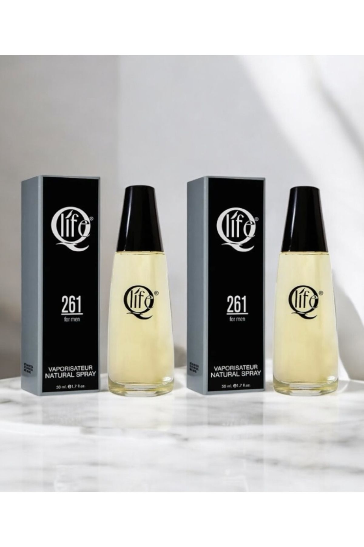 Qlife No:261 Chl Blue Erkek Parfüm 2 Adet 50 Ml