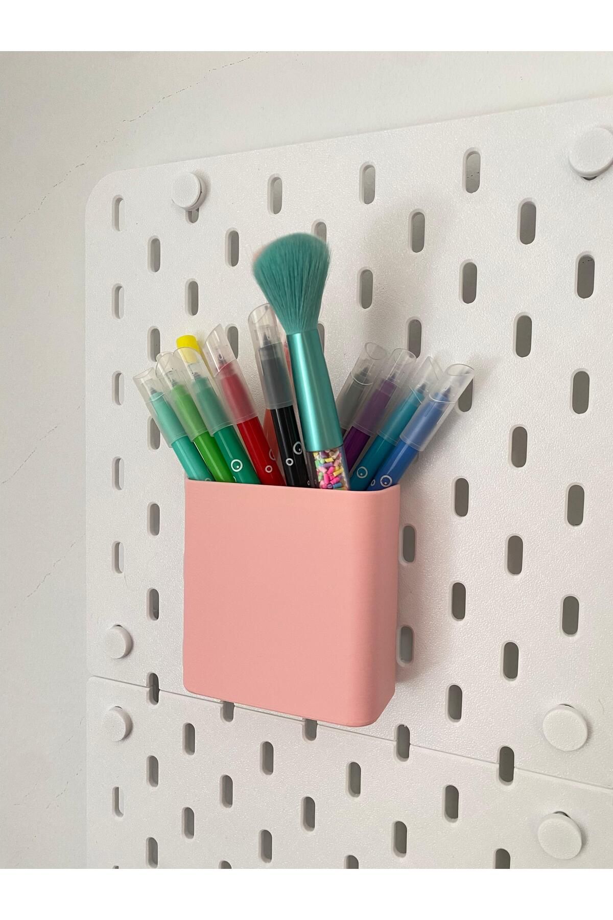 2xSanat Çok Amaçlı Pano Kalem Kutusu Pembe