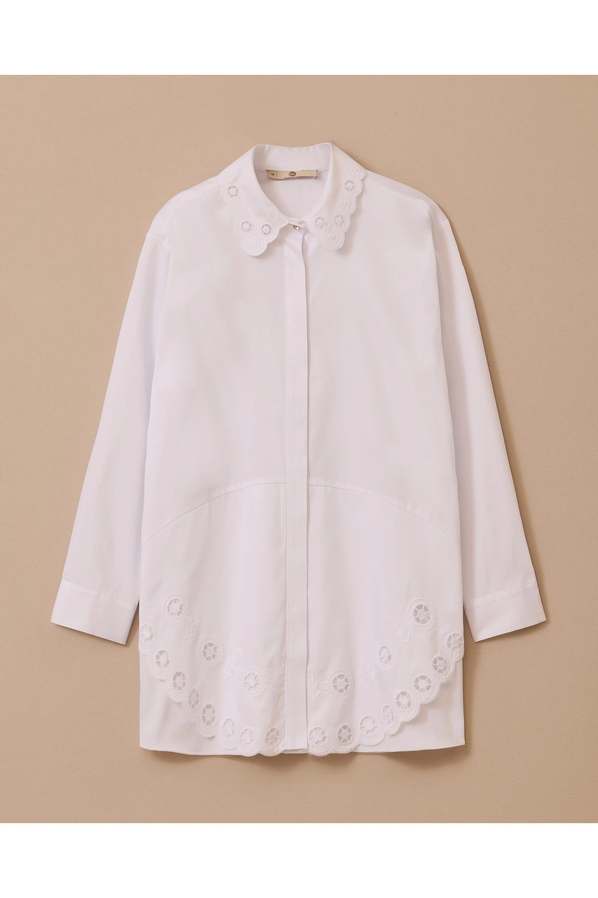 SCL-Long Sleeve Tunic with Embroidery Detail 5