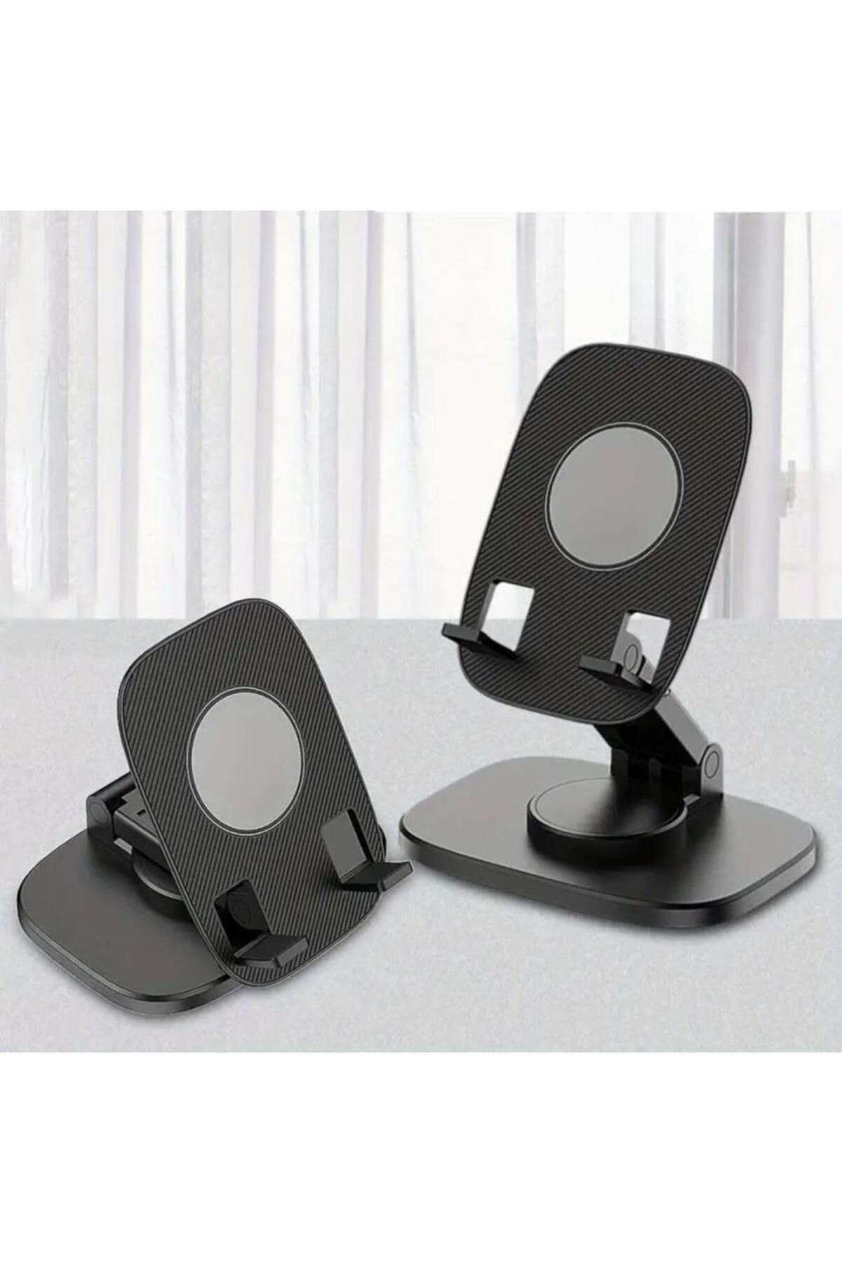 SANEC ® 360 Döner Masaüstü Mobil Telefon Tutucu Standı