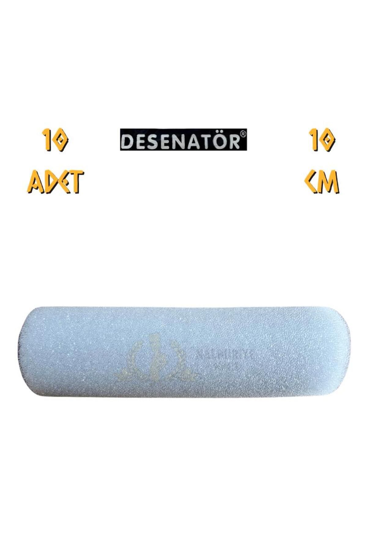 DESENATÖR Desenatör Sünger Parmak Rulo Yedek - 10 cm - 10 Adet