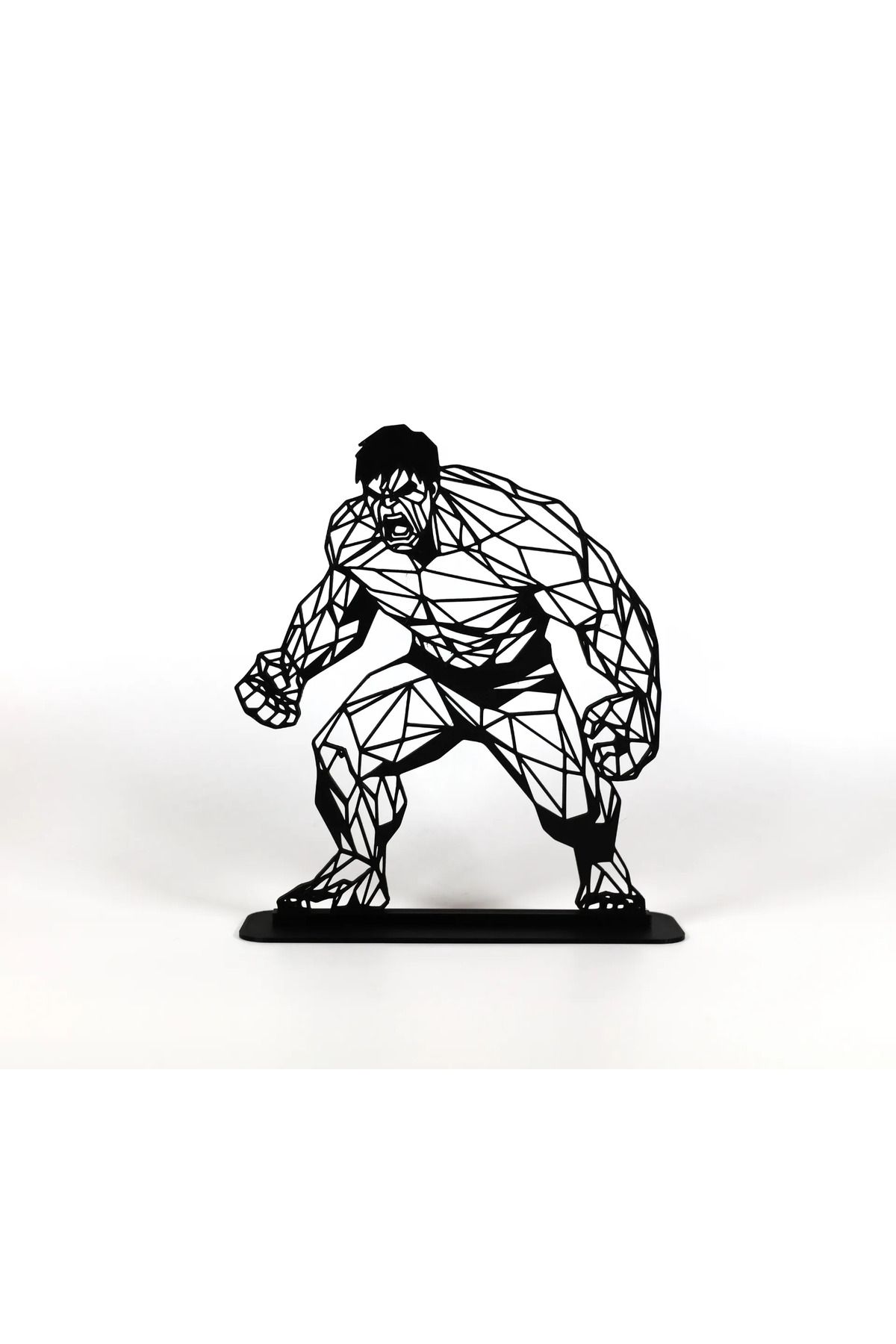 EmAy3d Geometric Çizim Hulk Masa Üstü Stand Biblo – Şık ve Modern 3D Dekor