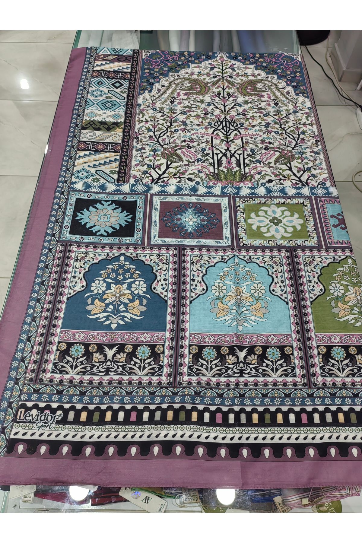 Levidor Sport Etnik Desen Şal