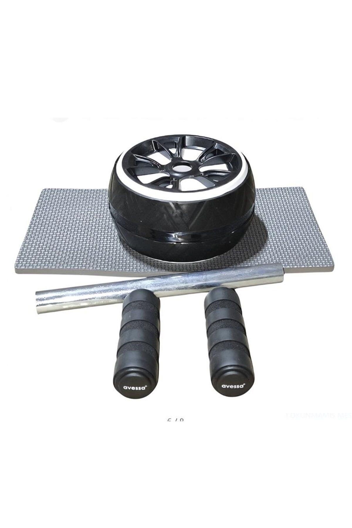 supertrend Süpertrend EW-50 BLACK-WHİTE EGZERSİZ TEKERİ SİYAH-BEYAZ