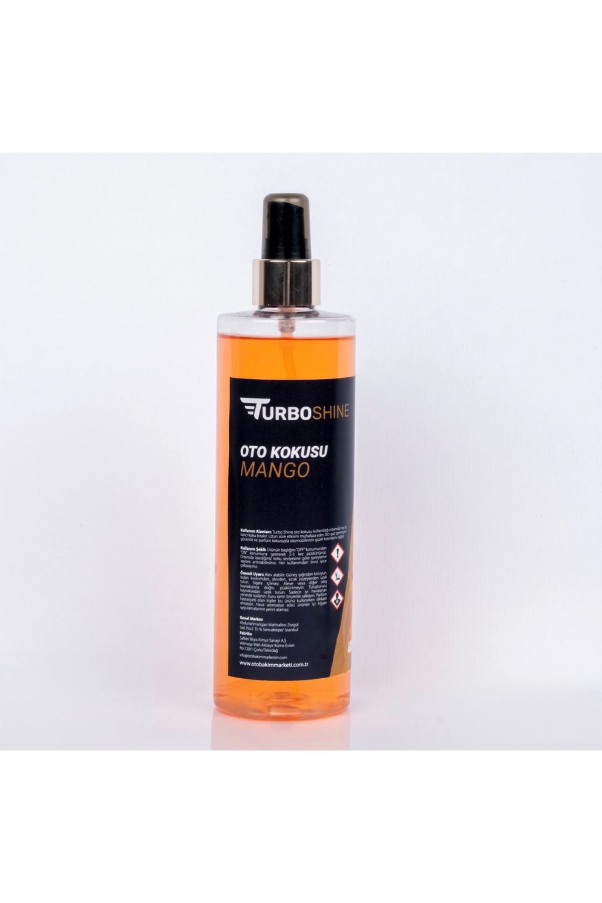 TURBO SHİNE Oto Kokusu Mango 400ML