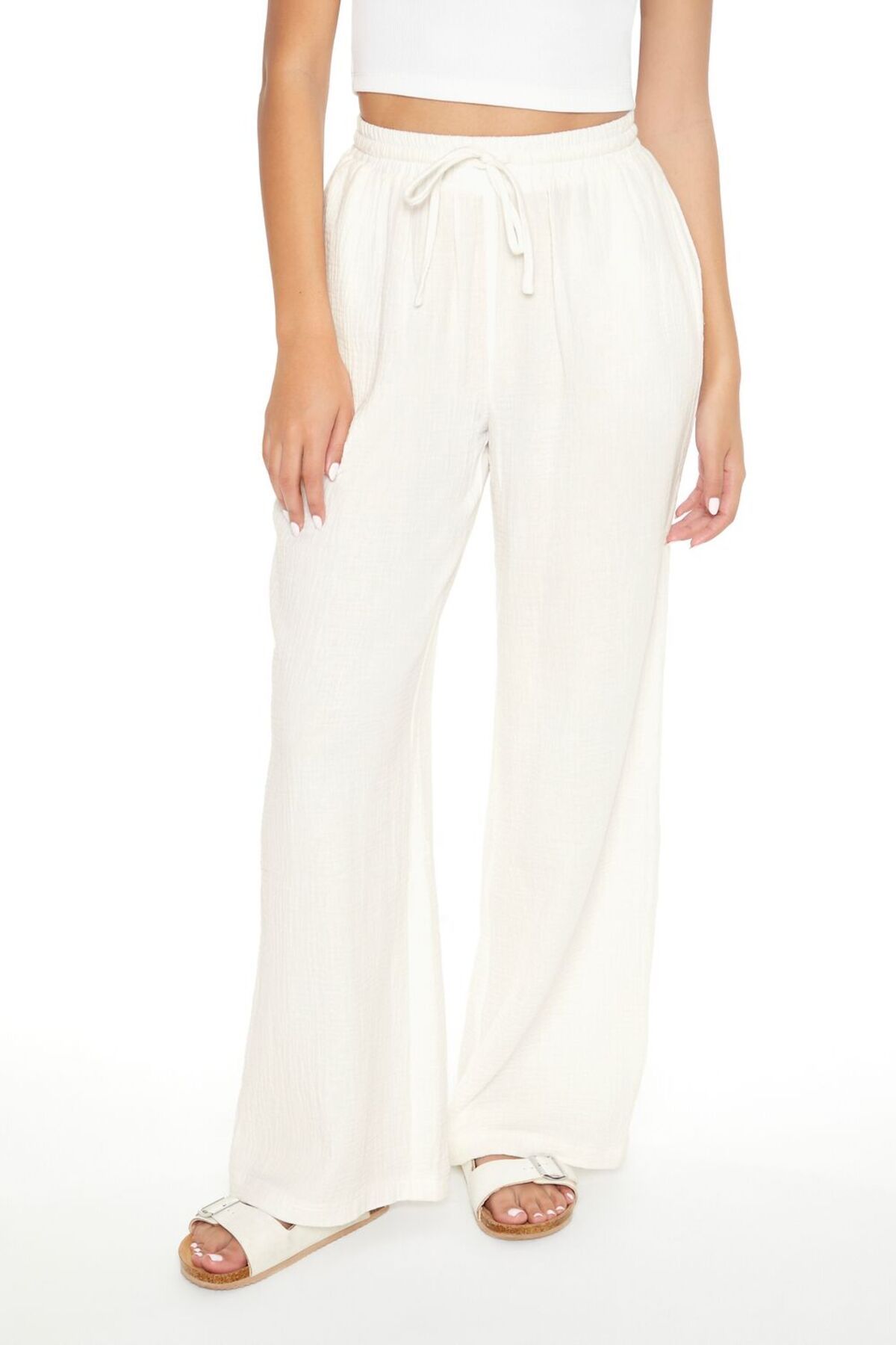 Forever 21 Wide-Leg Pantolon