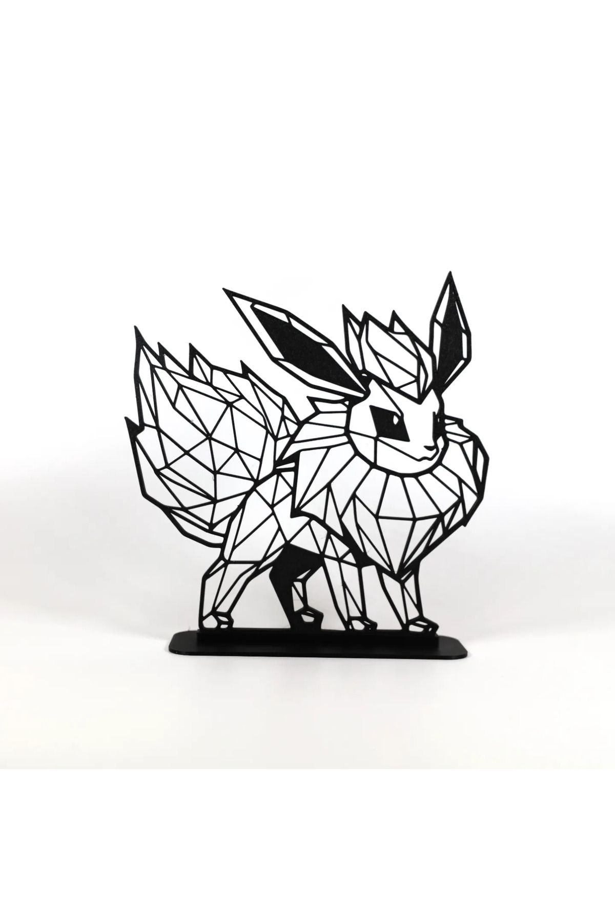 EmAy3d Geometric Çizim Flareon Masa Üstü Stand Biblo – Şık ve Modern 3D Dekor