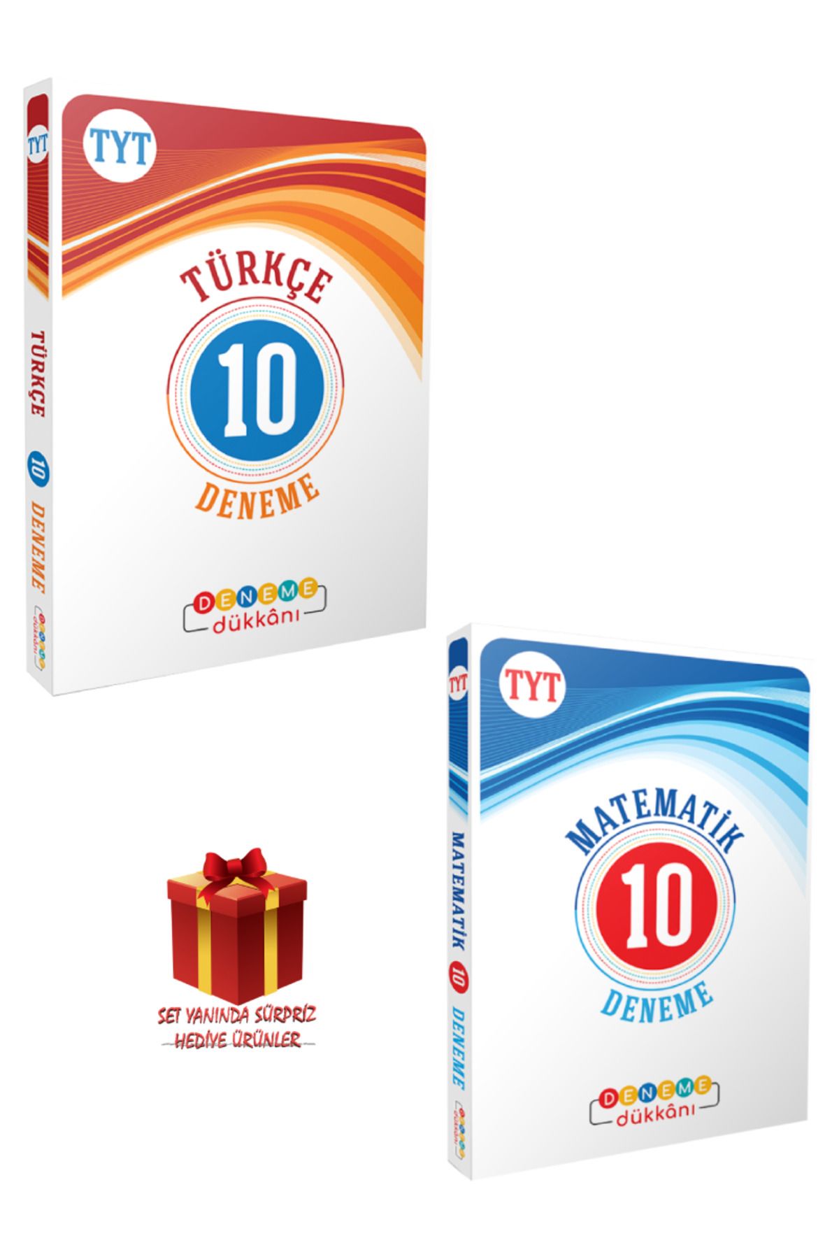 Panem Yayınları Deneme Dükkanı TYT Türkçe 10 Deneme+ TYT Matematik 10 Deneme Seti+Hediye