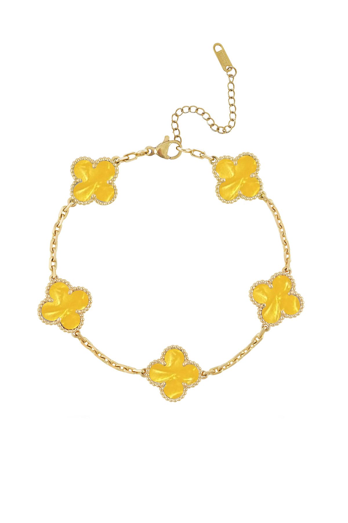 Atelier Duygu 12MM | Mustard Clover Bileklik