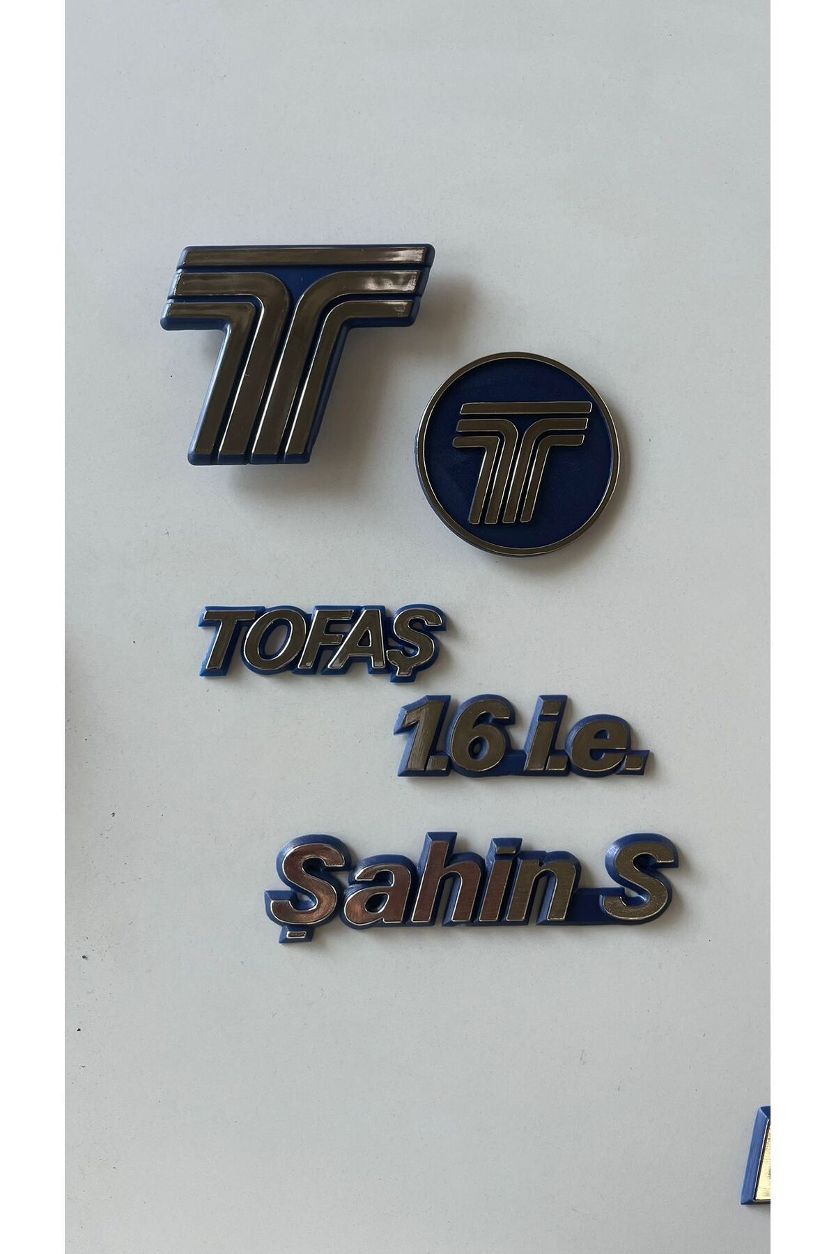 NURPAR Fiat Tofaş Şahin S 1.6 panjur bagaj arma ve yazı seti