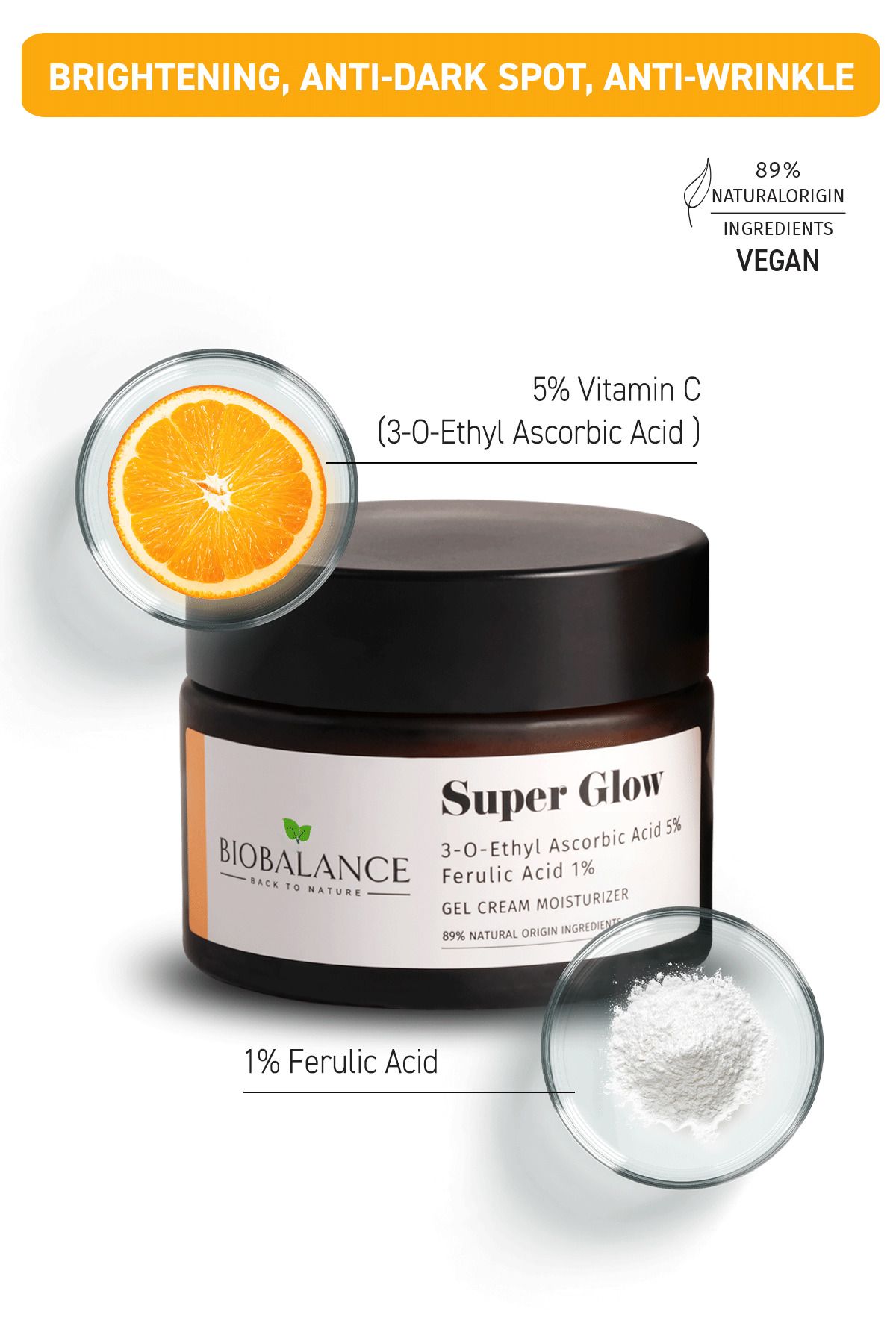 probio balance-Cremă-gel iluminator Super Glow, antirid, împotriva petelor pigmentare, Bio Balance, 50 ml 8