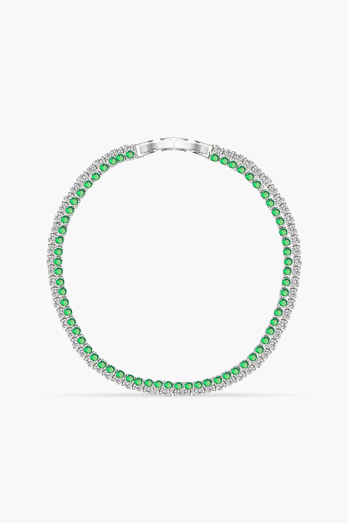 Atelier Duygu 3MM | Green x White Su Yolu Bileklik