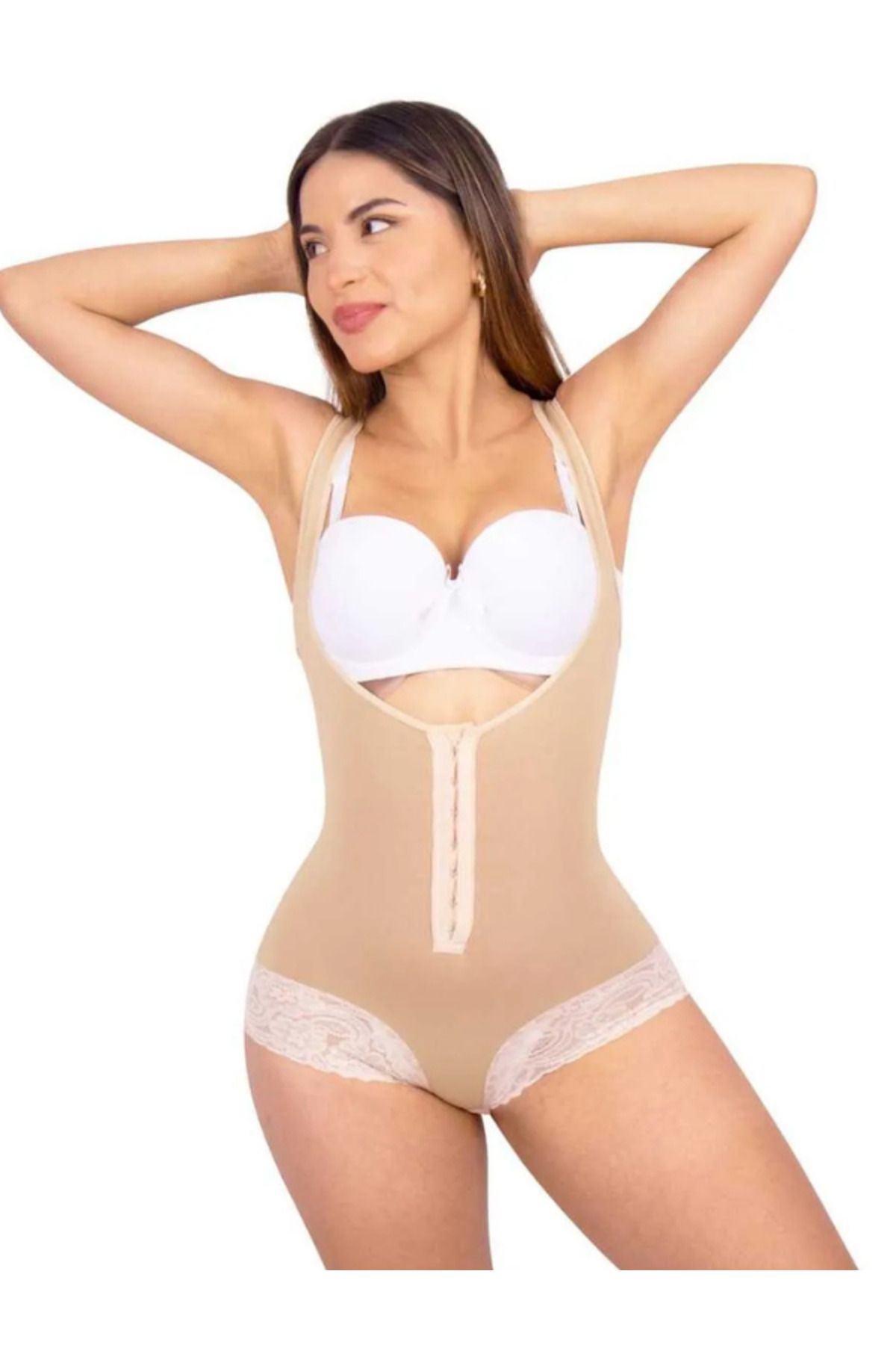 FİT1BEDEN Agraflı Zıbın korse sıkılaştırıcı zayıflatıcı toparlayıcı korse