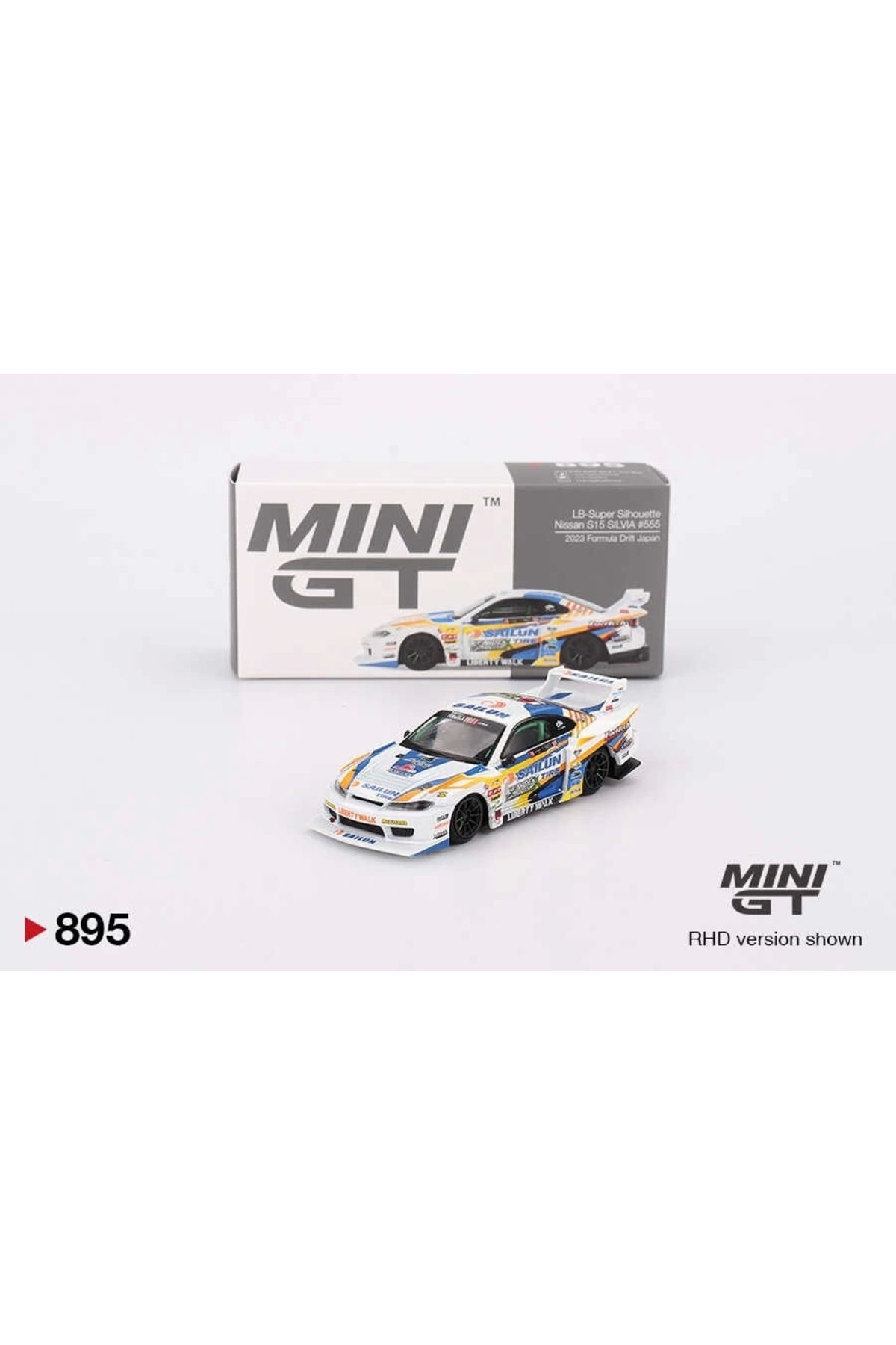 mini gt 1/64 Nissan LB-Super S15 SILVIA 2023 Formula Drift Japan