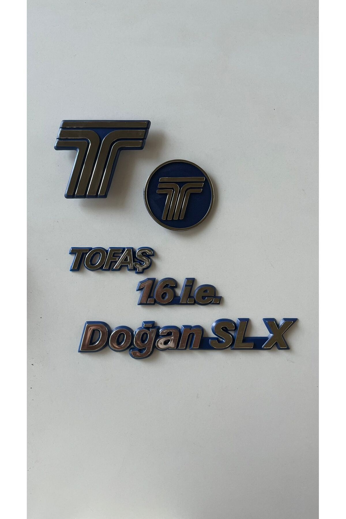NURPAR Tofaş Doğan Slx ön panjur bagaj arma ve yazı seti