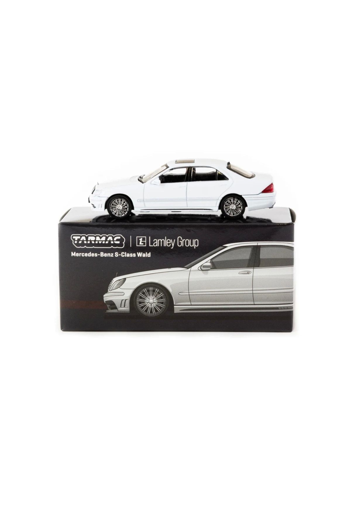 Tarmac Works 1/64 Mercedes-benz S-class Wald Alabaster White - Lamley Special Edition